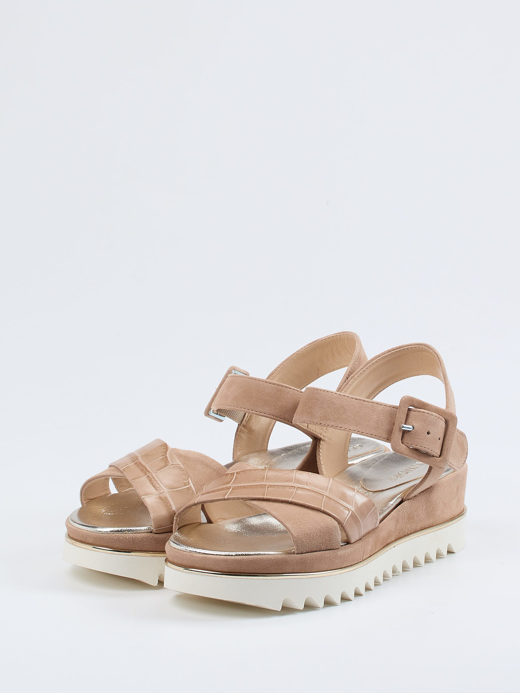 Keilsandalette beige 1255359000502