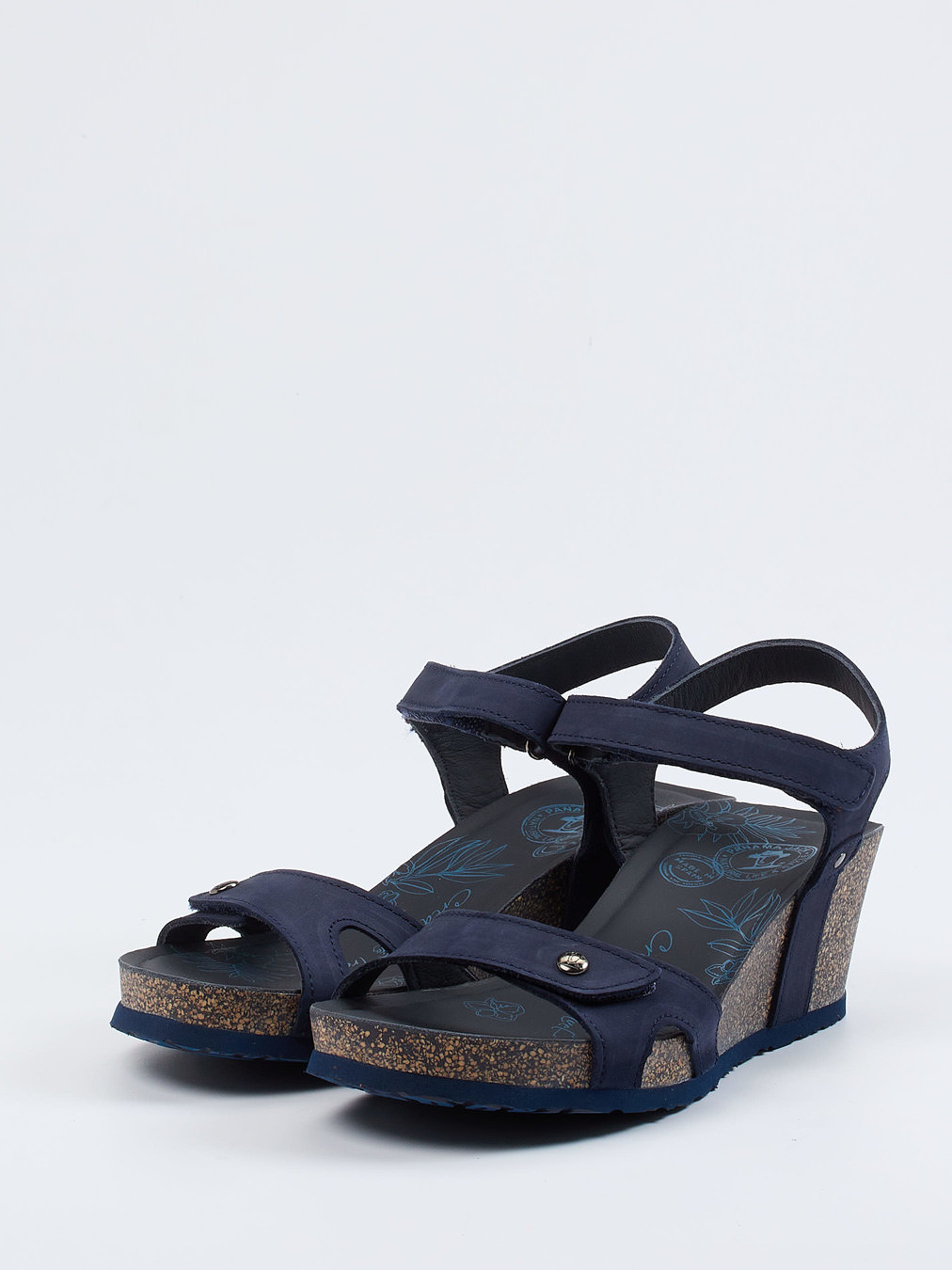 Keilsandalette Julia Basic blau 1259109001102
