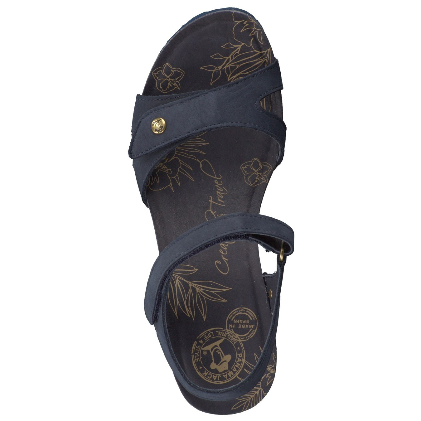 Keilsandalette Julia Basic blau 125910901107