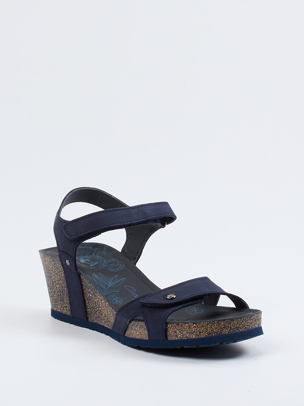 Keilsandalette Julia Basic blau 1259109001106