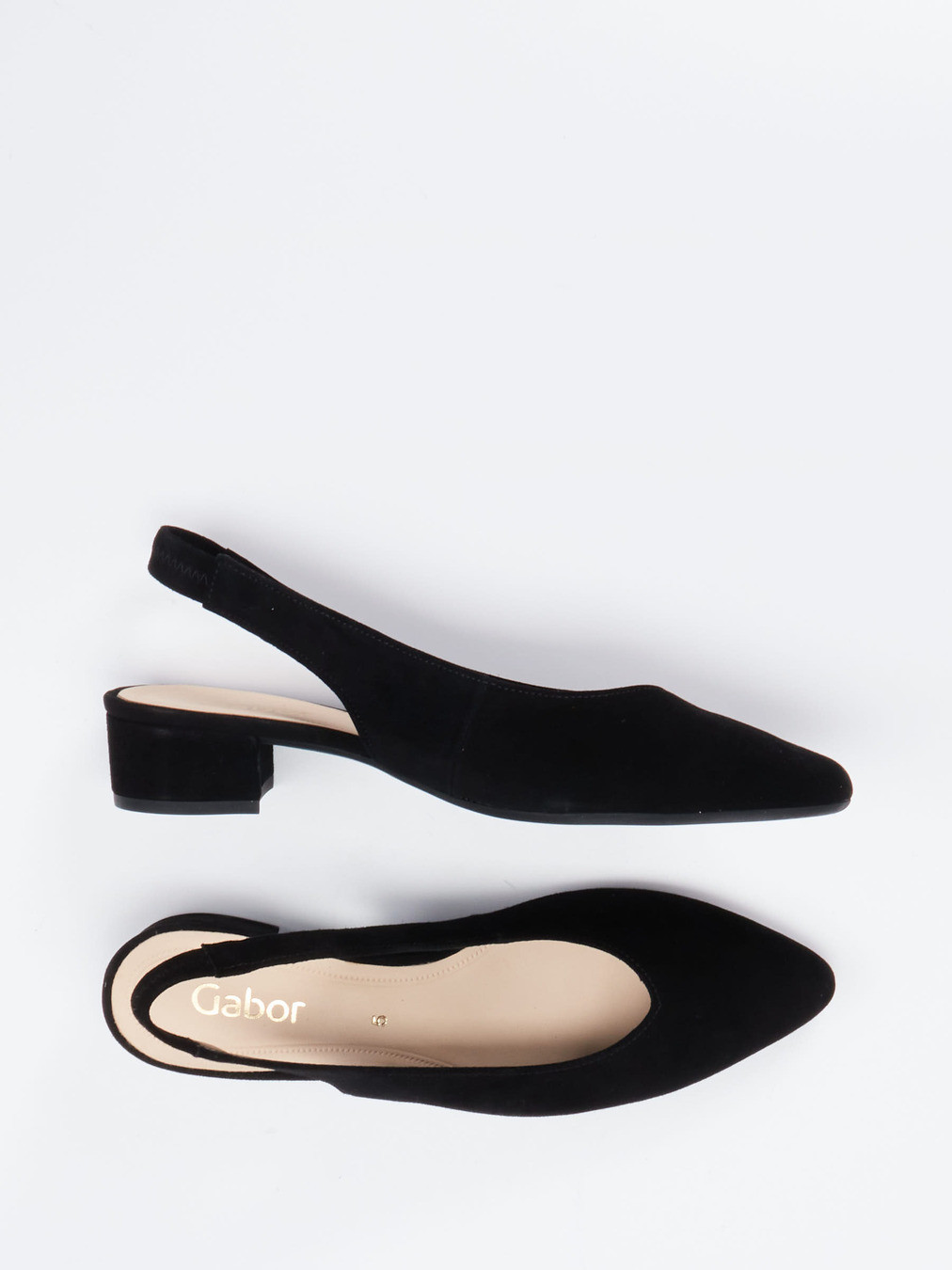 Slingpumps schwarz 1303009000204