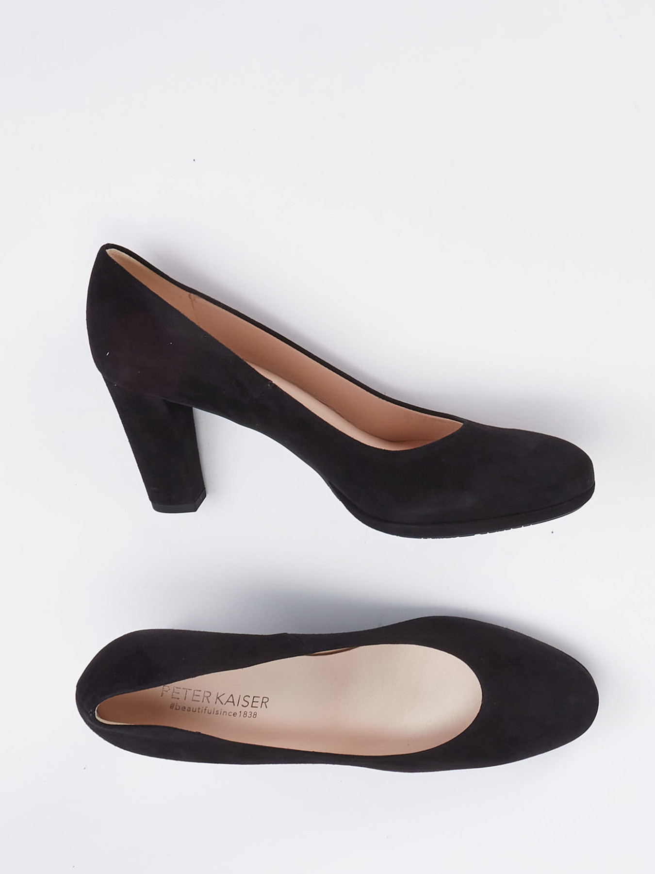 Plateau-Pumps schwarz 1448009001604