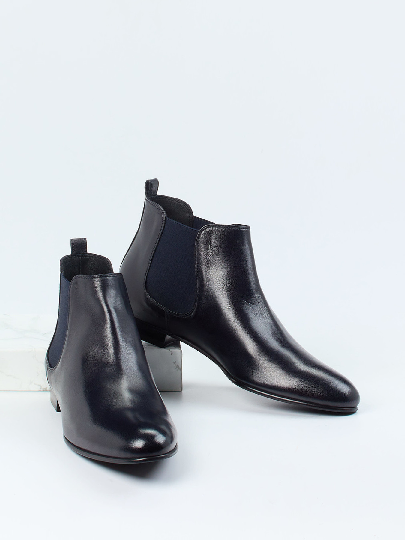 Chelsea Boots blau 1710109000504