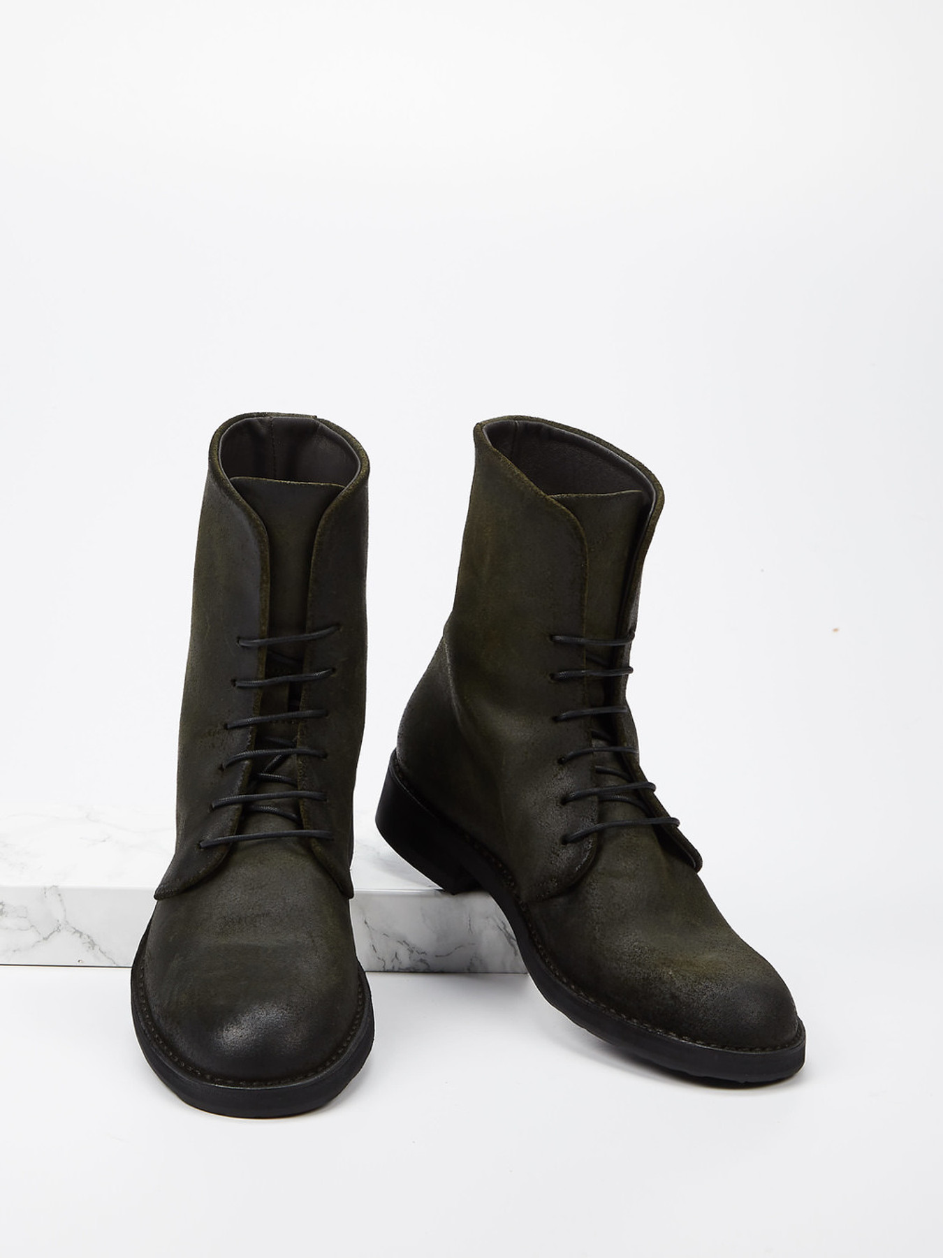 Stiefelette grün 1723609000404