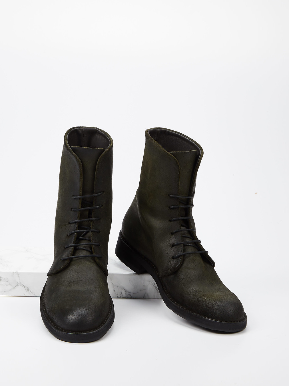 Stiefelette grün 1723609000404