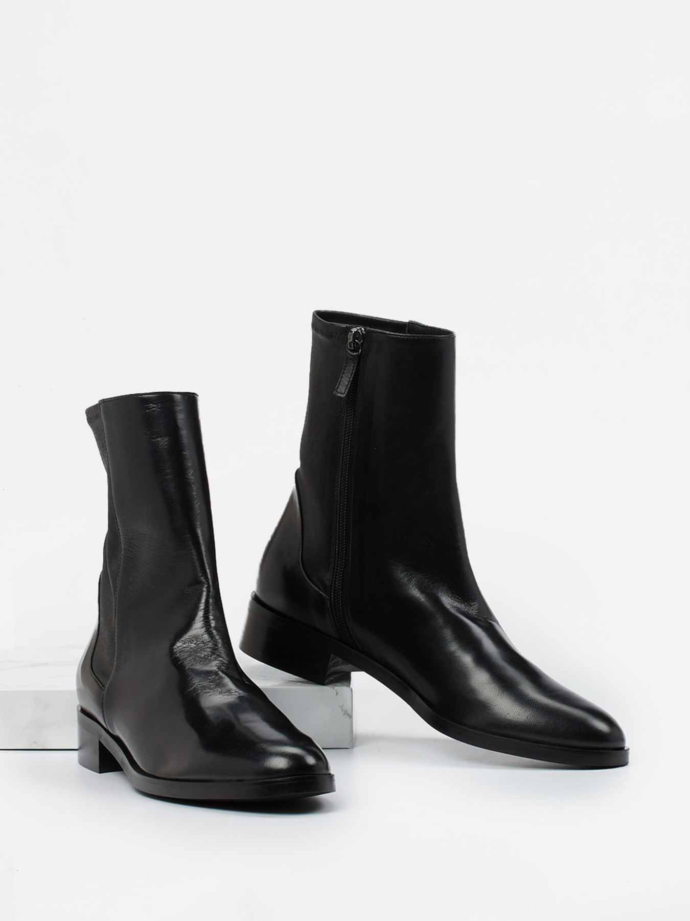 Stiefelette schwarz 1733009013904