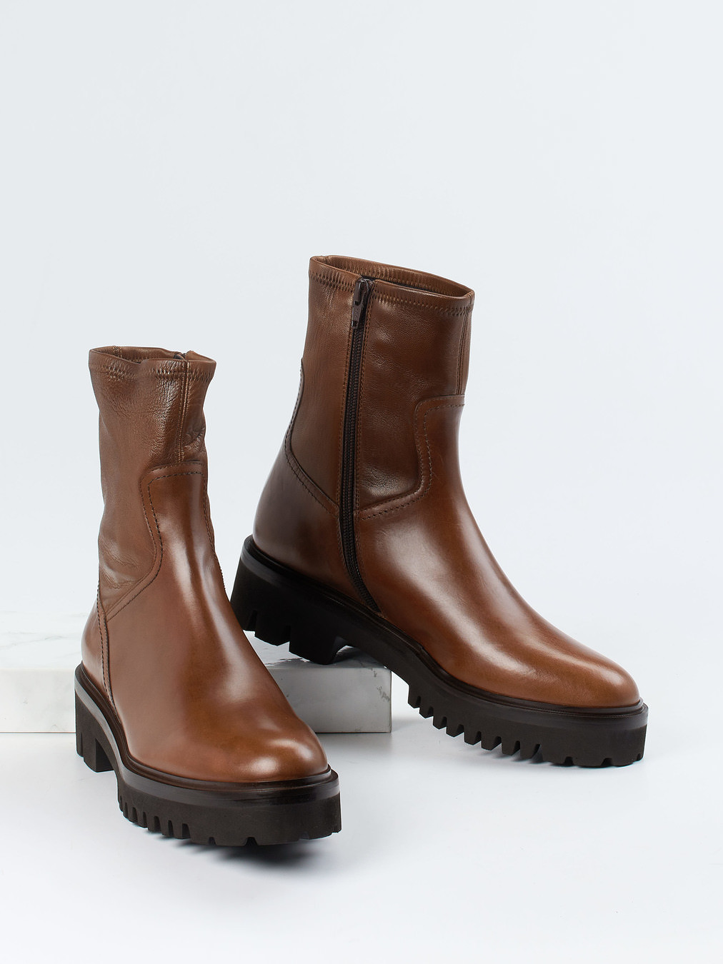 Stiefelette braun 1735289001204