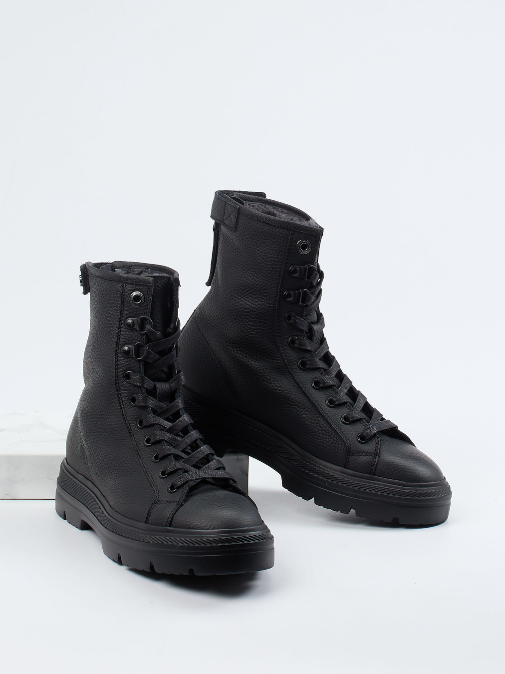 Schnürstiefelette schwarz 1823009009604