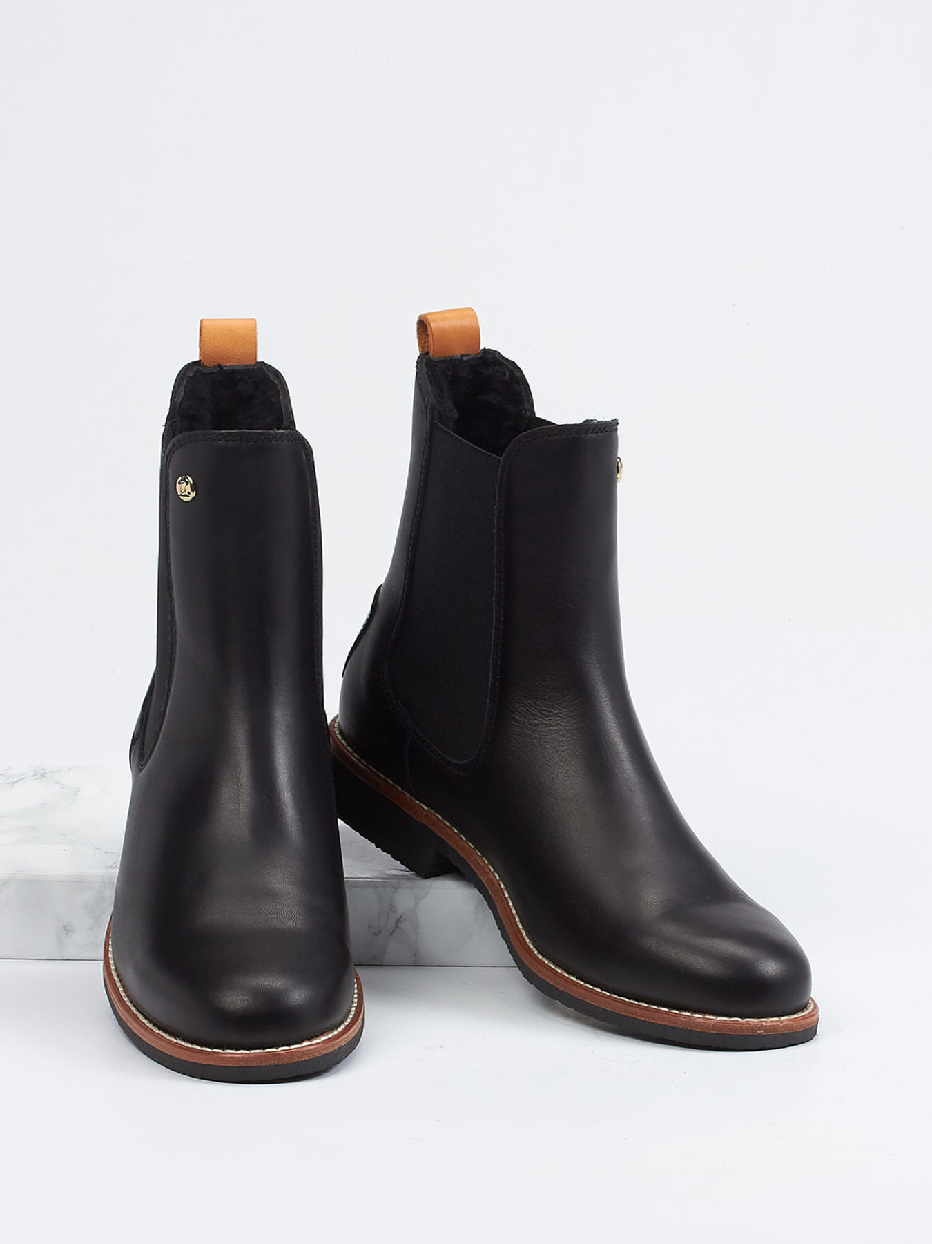 Chelsea-Stiefelette schwarz 1833009002804