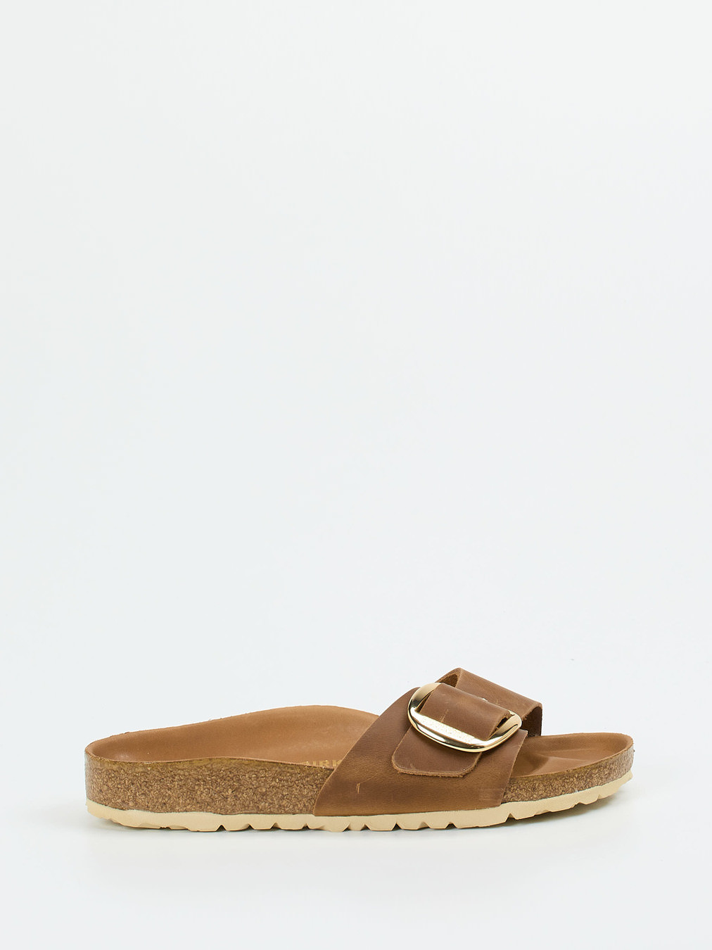 Pantolette Madrid Big Buckle braun 2110289000301