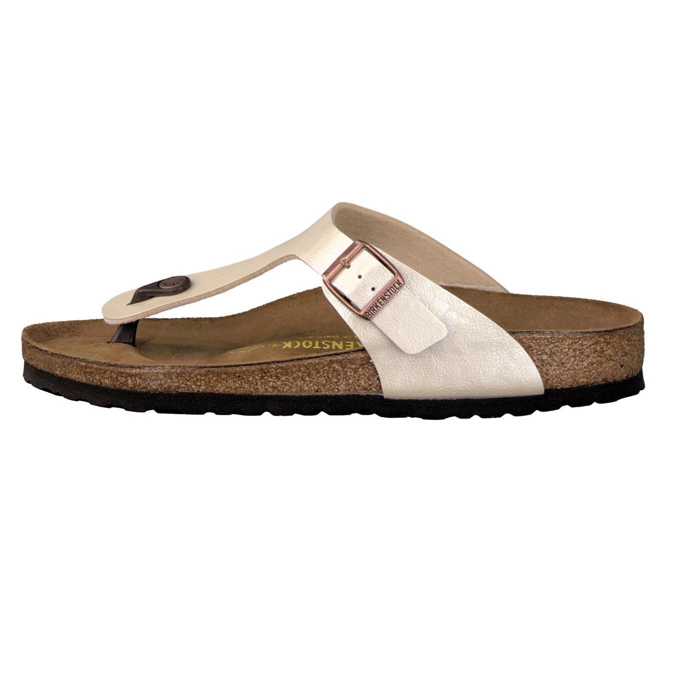 Zehentrenner-Pantolette Gizeh beige 214039900302