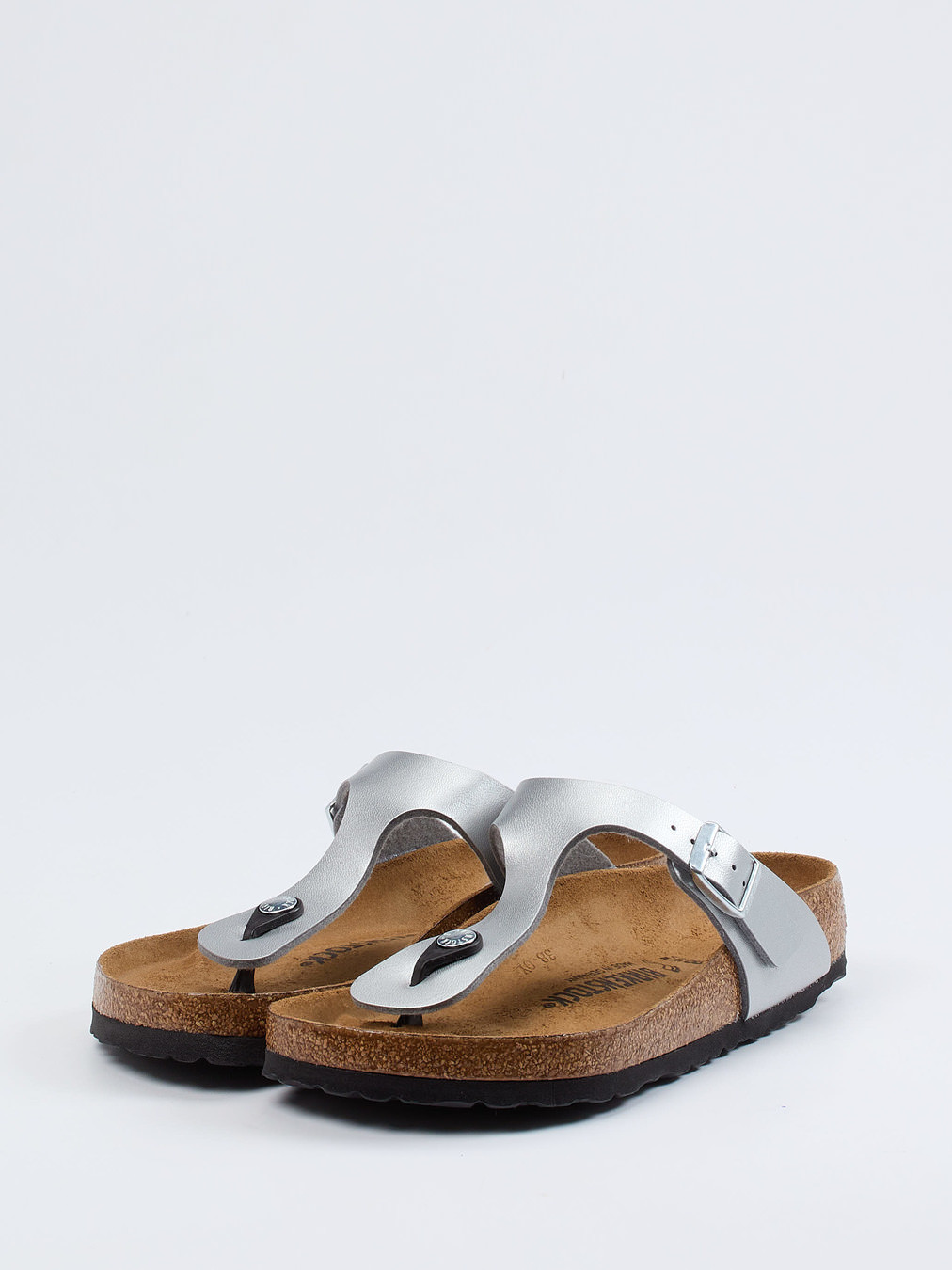 Zehentrenner-Pantolette Gizeh grau 2140499000102