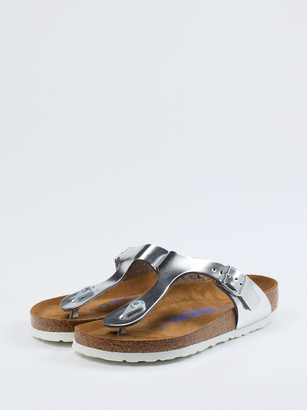 Zehentrenner-Pantolette Gizeh grau 2140499000402