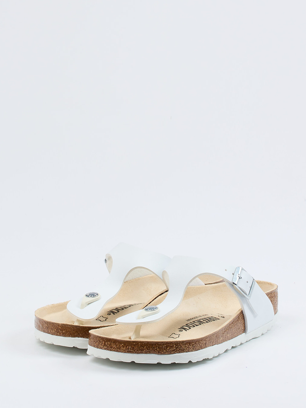 Zehentrenner-Pantolette Gizeh weiß 2140799000702