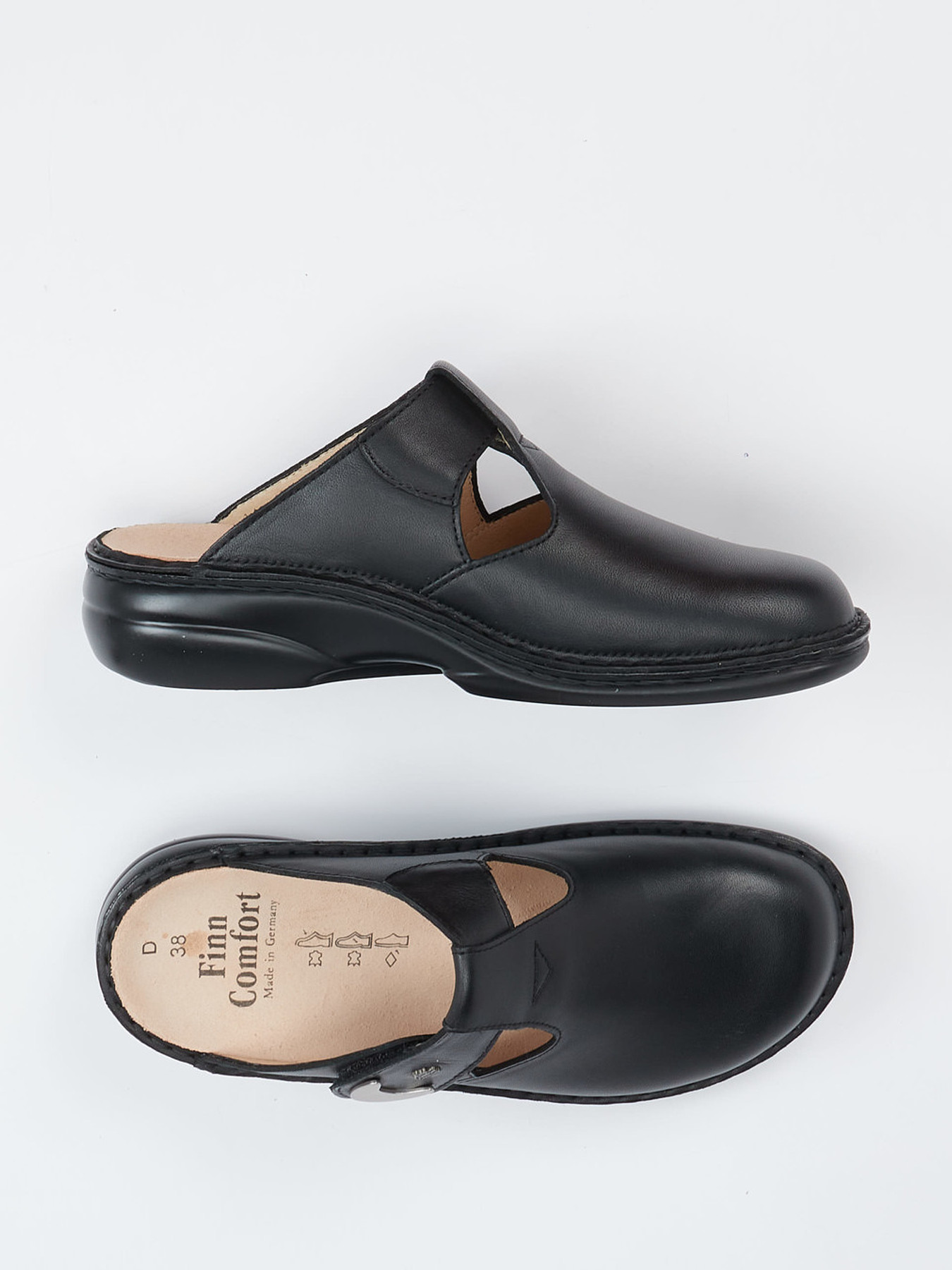 Pantolette schwarz 2151009000404