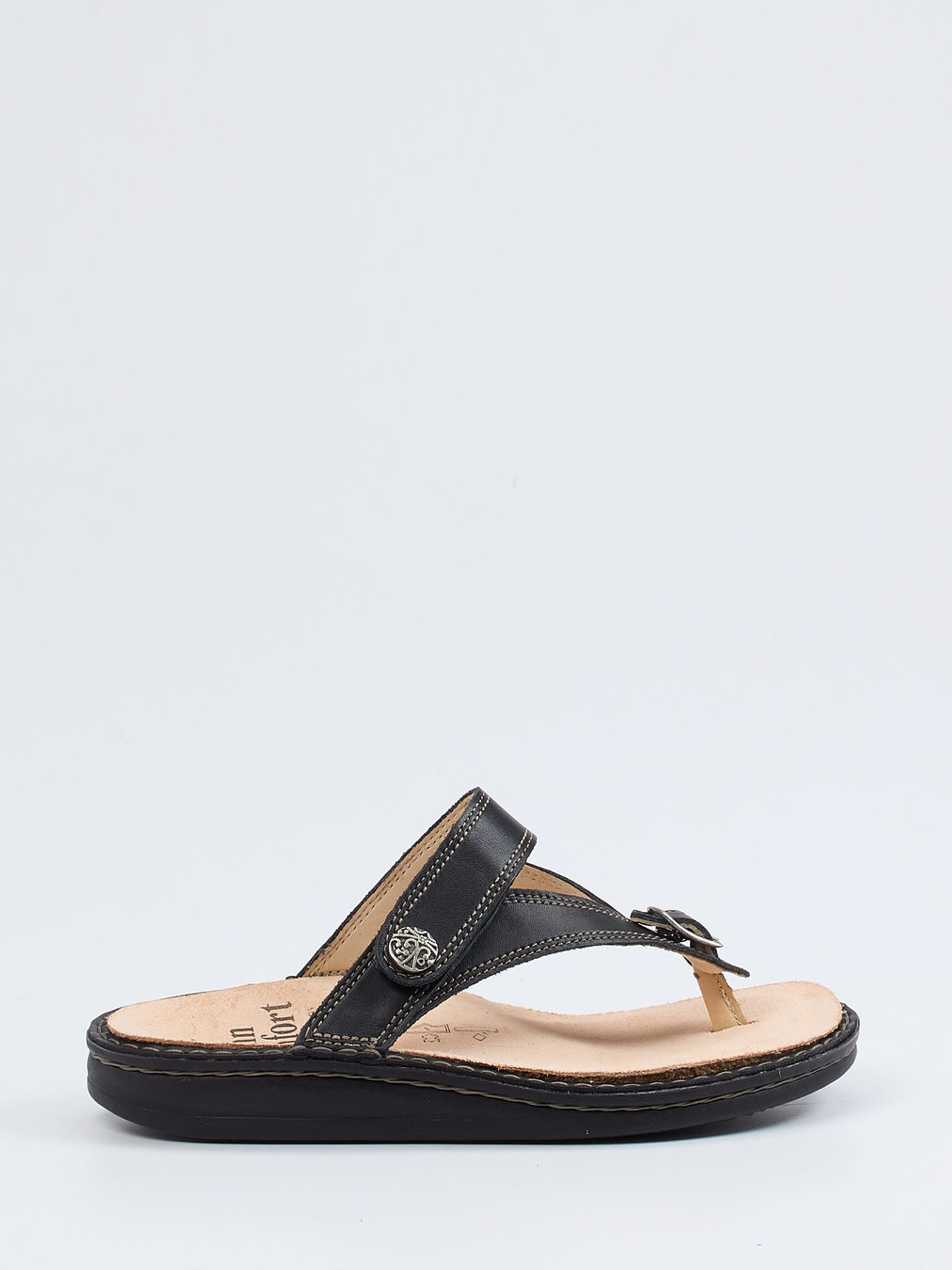 Zehentrenner-Pantolette schwarz 2151009004401