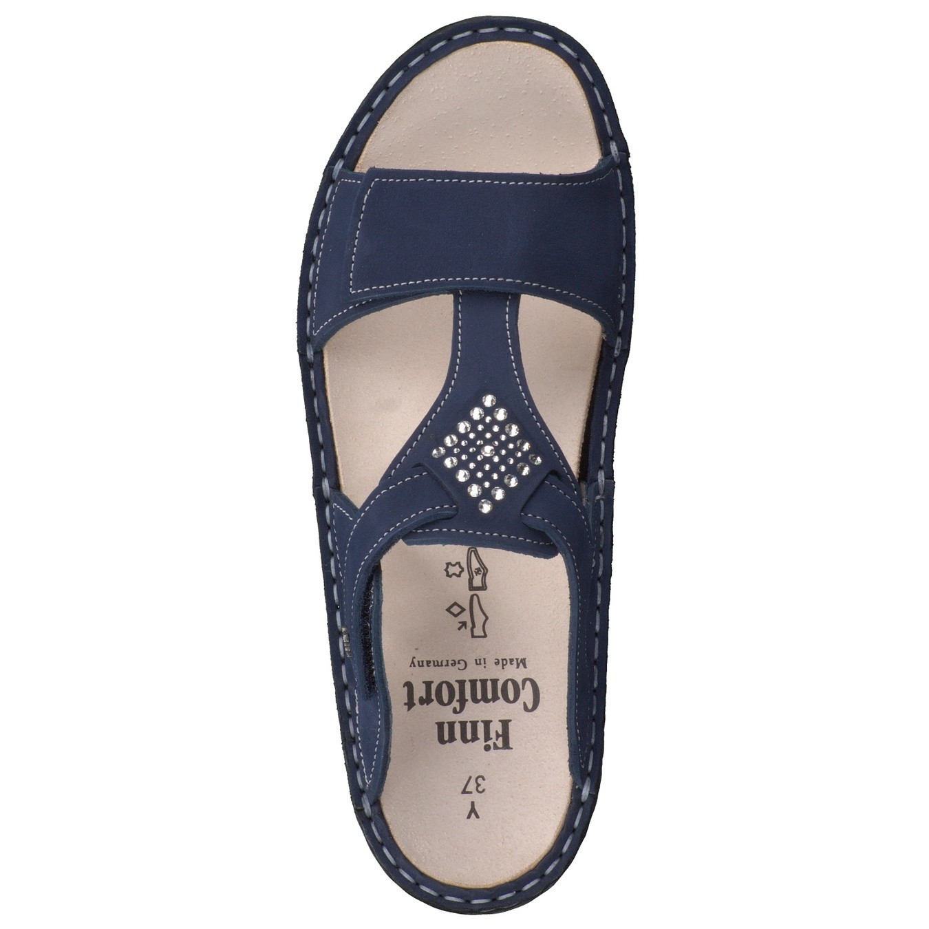 Pantolette blau 2151109002607