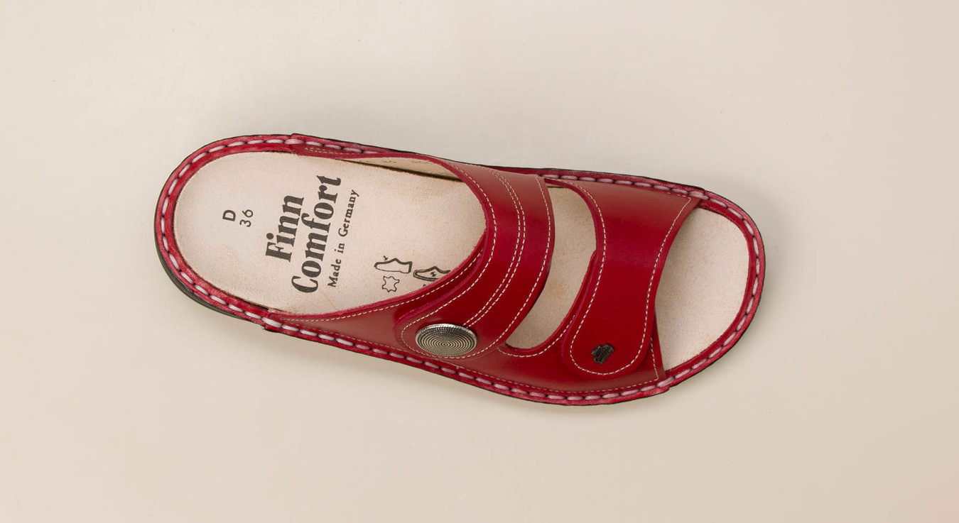 Pantolette rot 215355900507