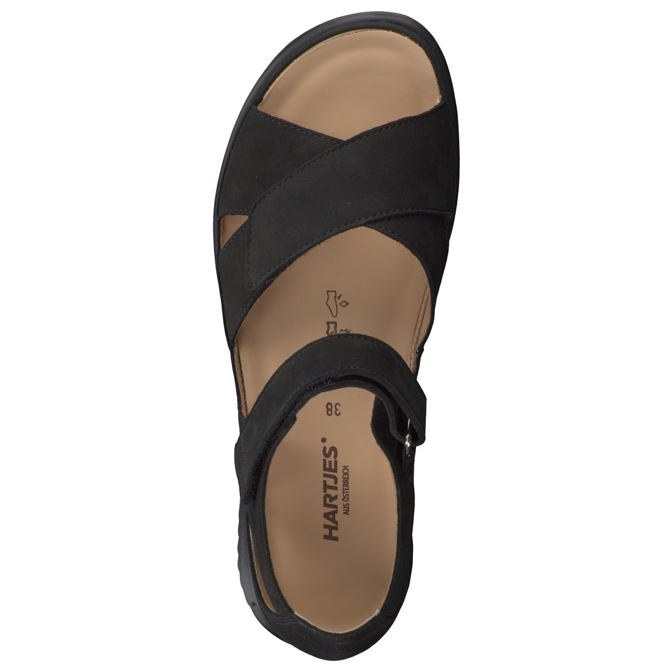 Sandale schwarz 2251009003807