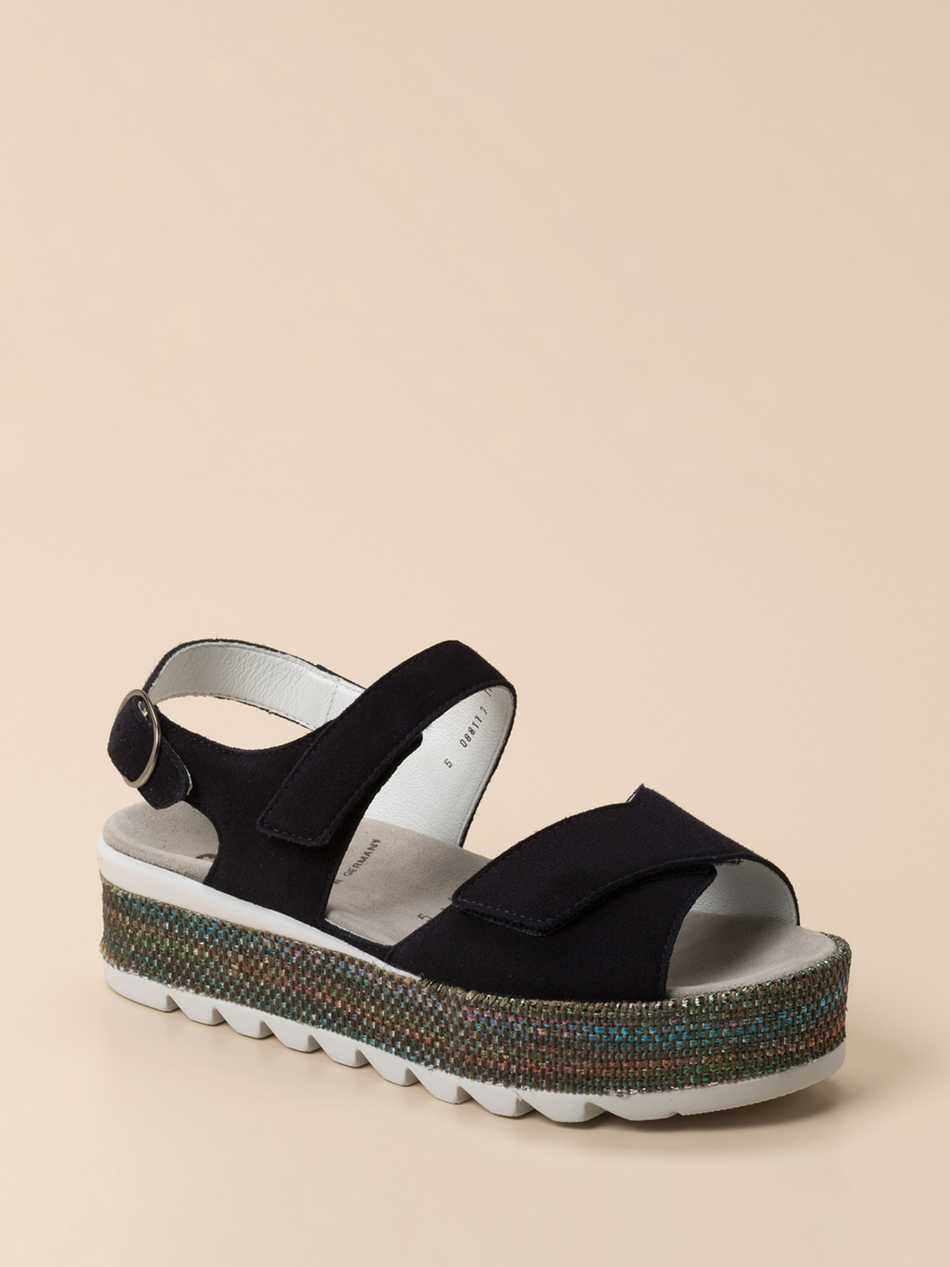 Plateau-Sandale blau 2251109003506