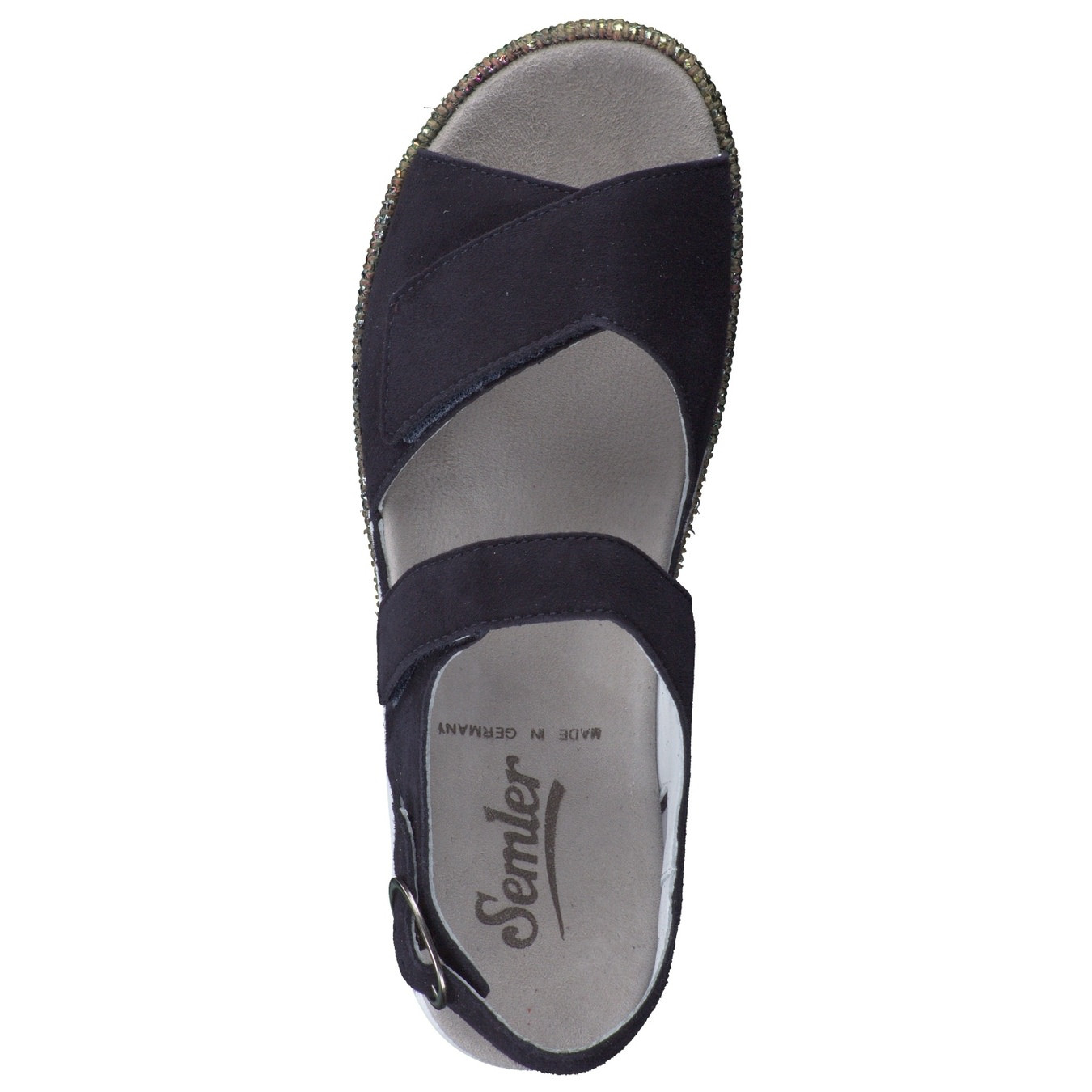 Plateau-Sandale blau 2251109003507