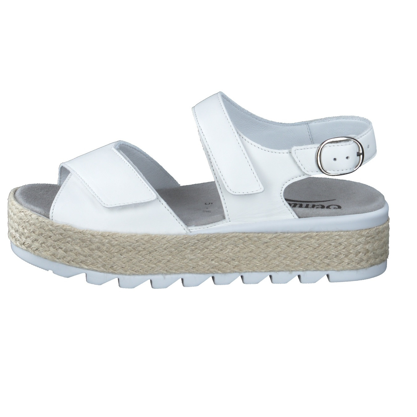 Plateau-Sandale weiß 2251799000702