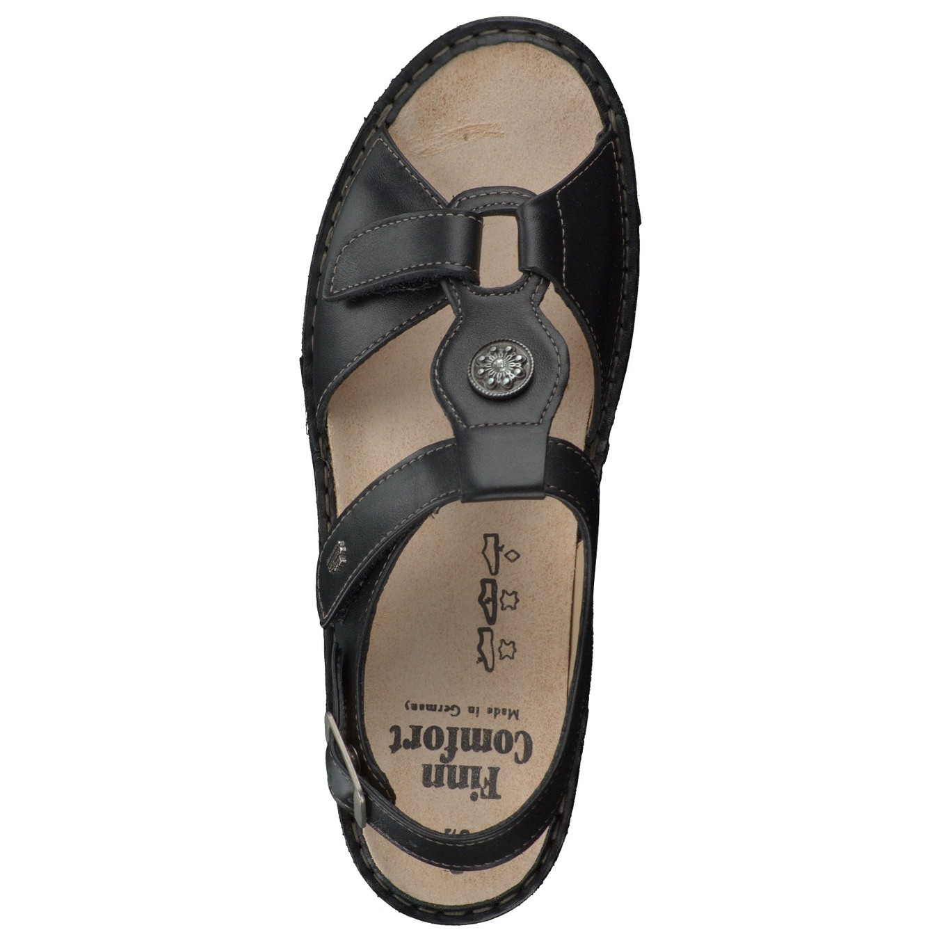 Sandalette schwarz 225300904307