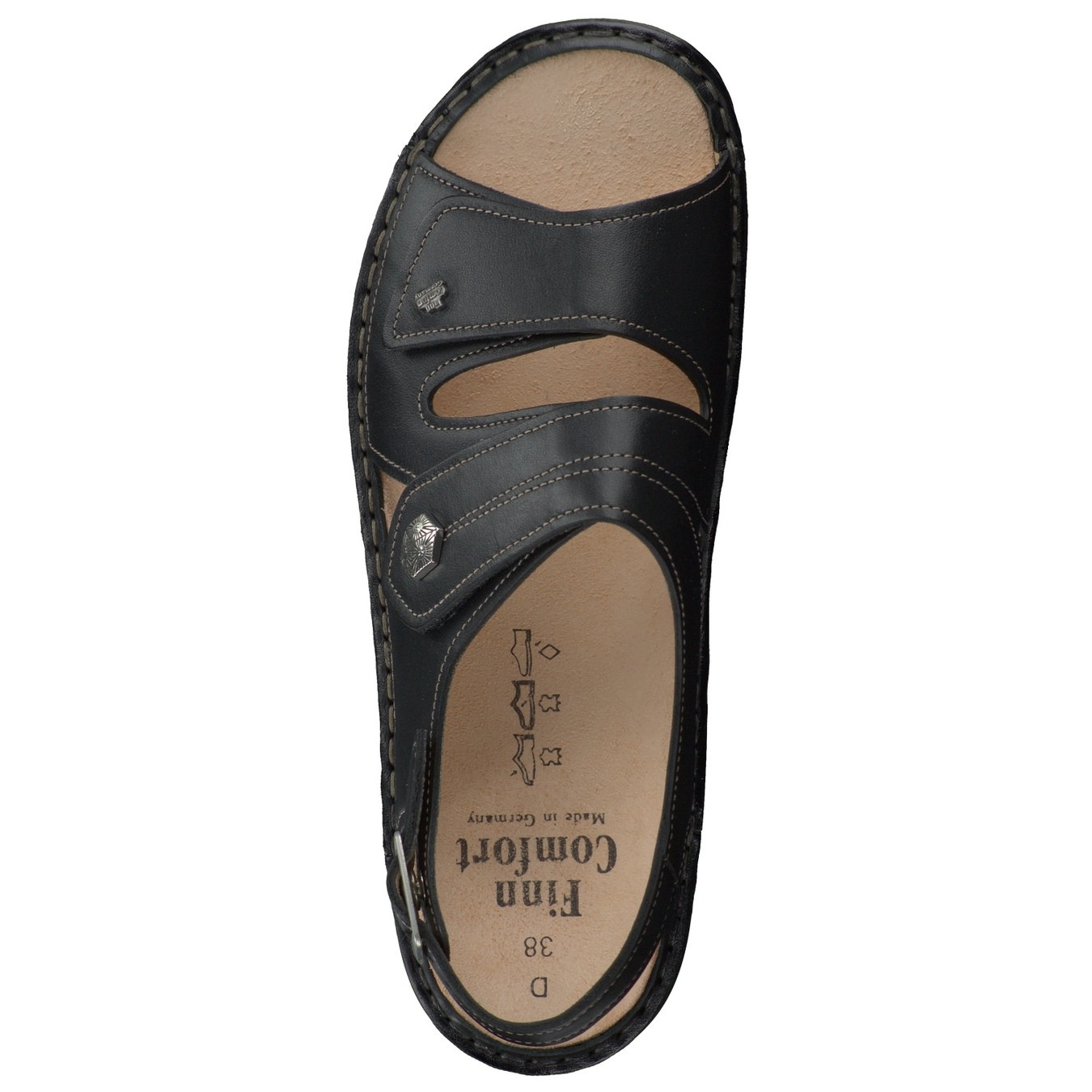 Sandale schwarz 225300903607