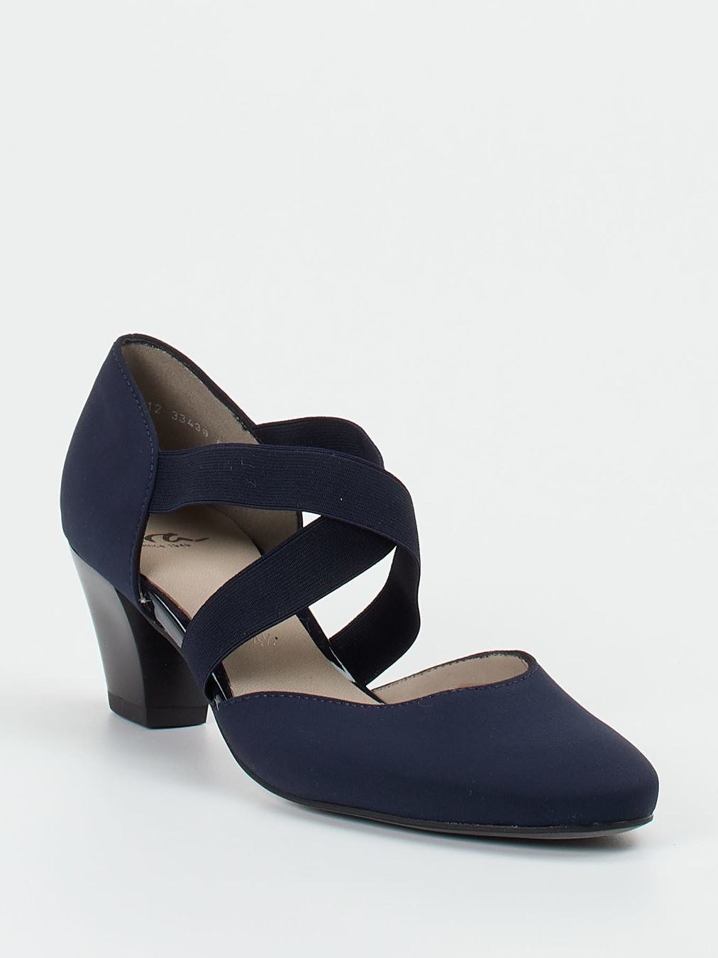 Spangenpumps blau 2427109000106