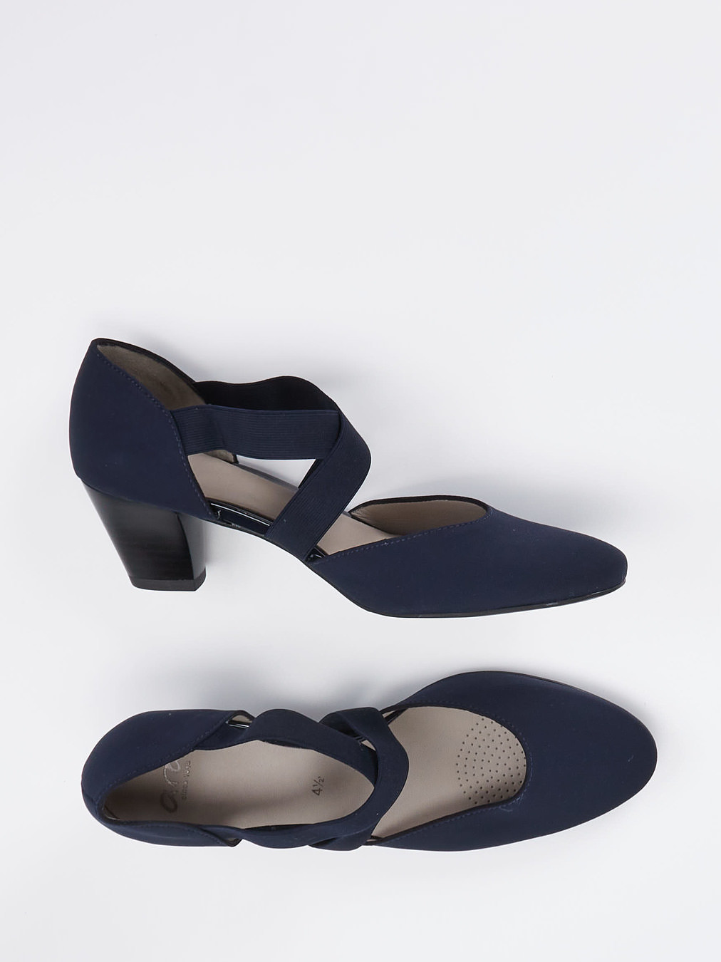 Spangenpumps blau 2427109000104