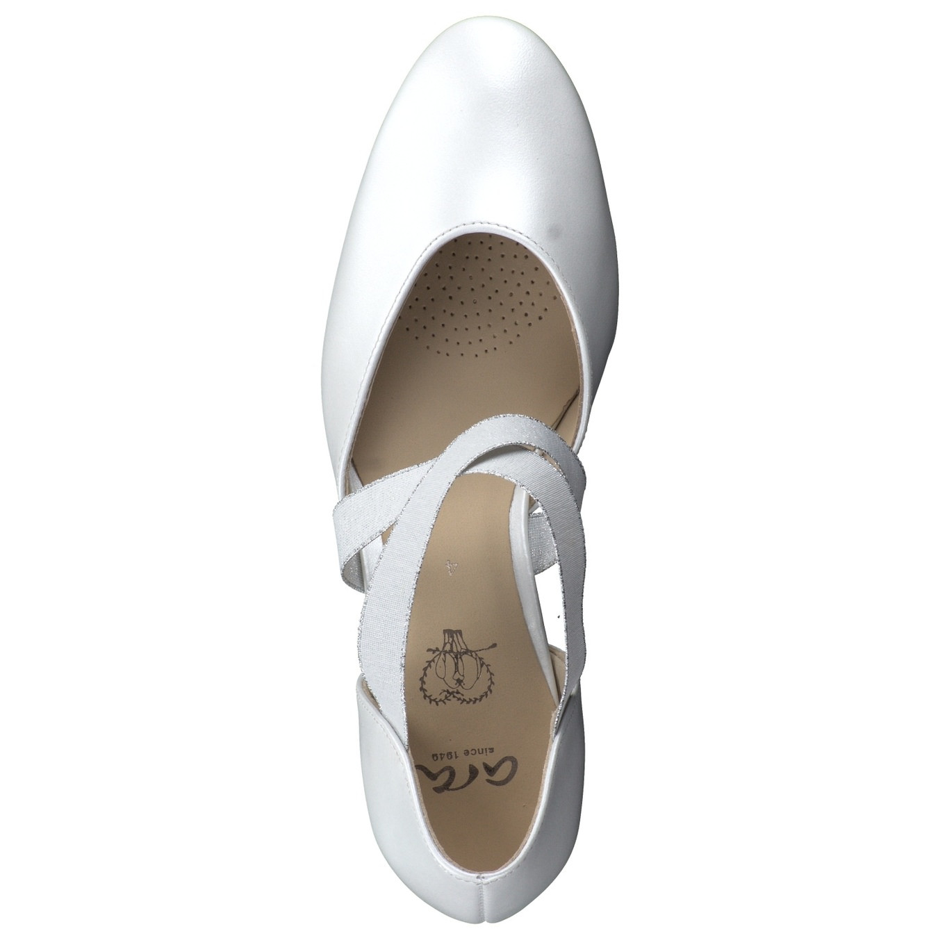 Spangenpumps weiß 2427749000107