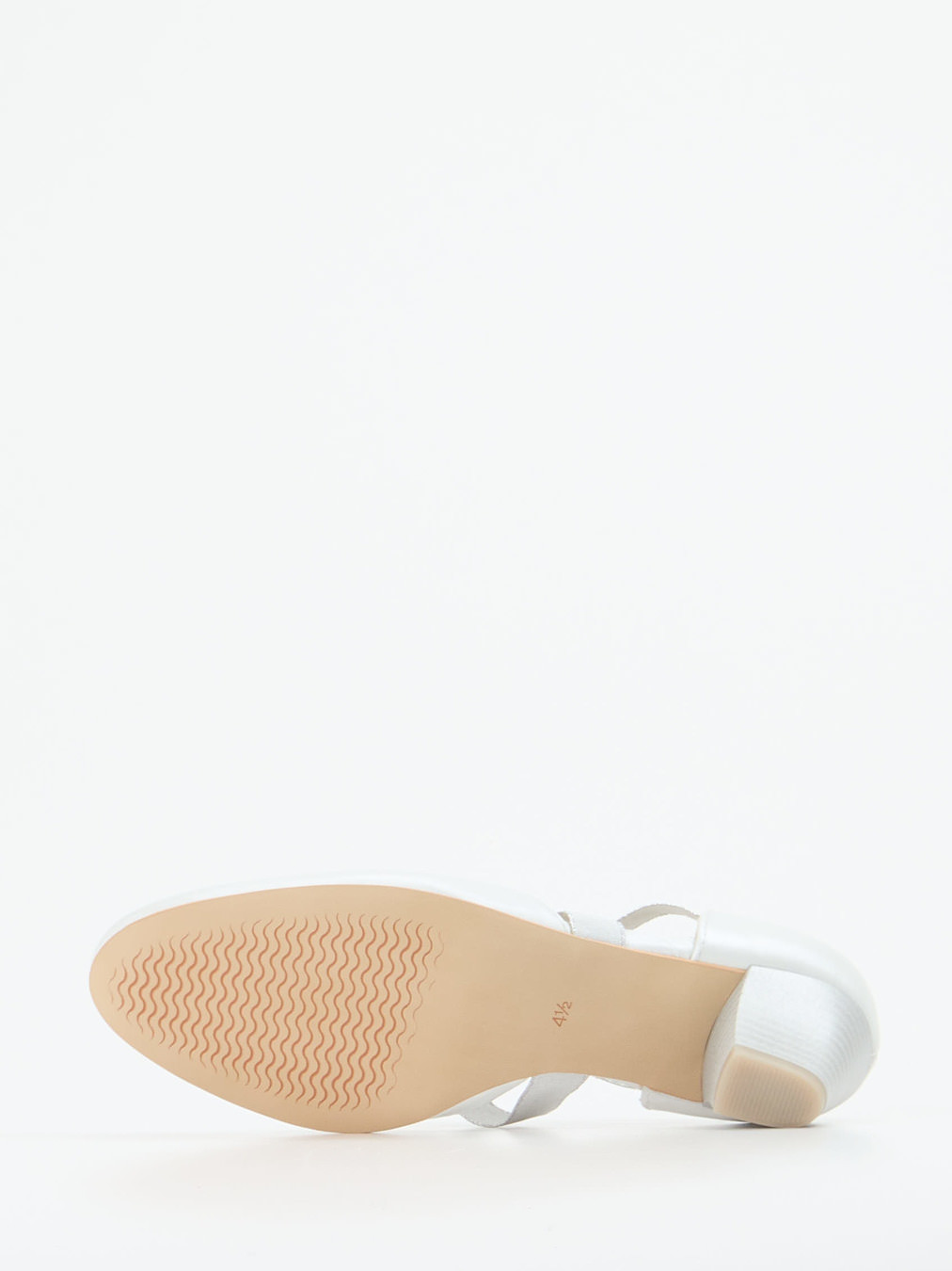 Spangenpumps weiß 2427749000105