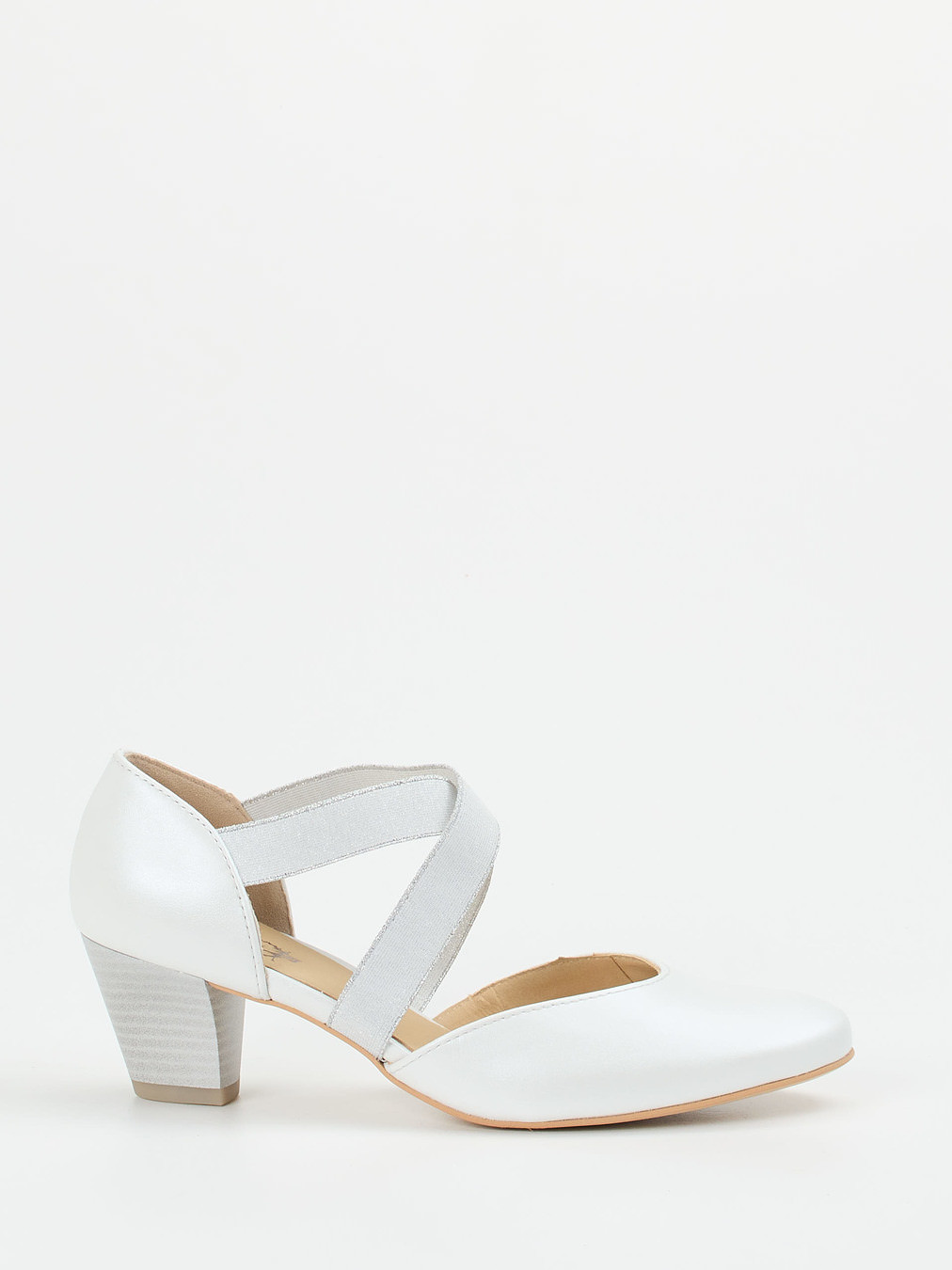 Spangenpumps weiß 2427749000101