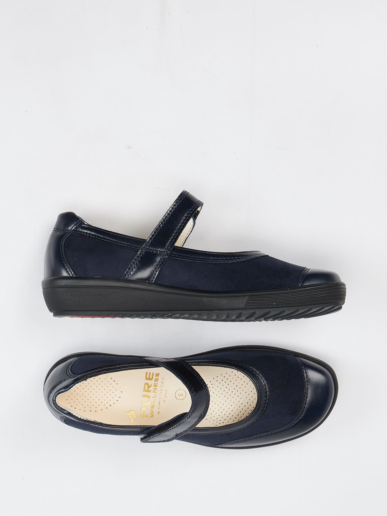 Spangenpumps blau 2485109004804