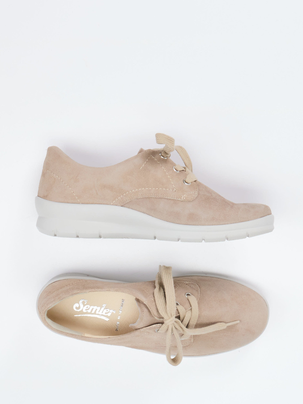 Schnürschuh beige 2653329001204