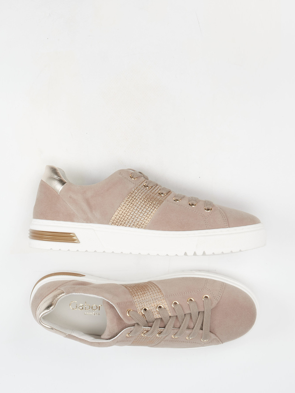 Schnürschuh beige 2661329002704