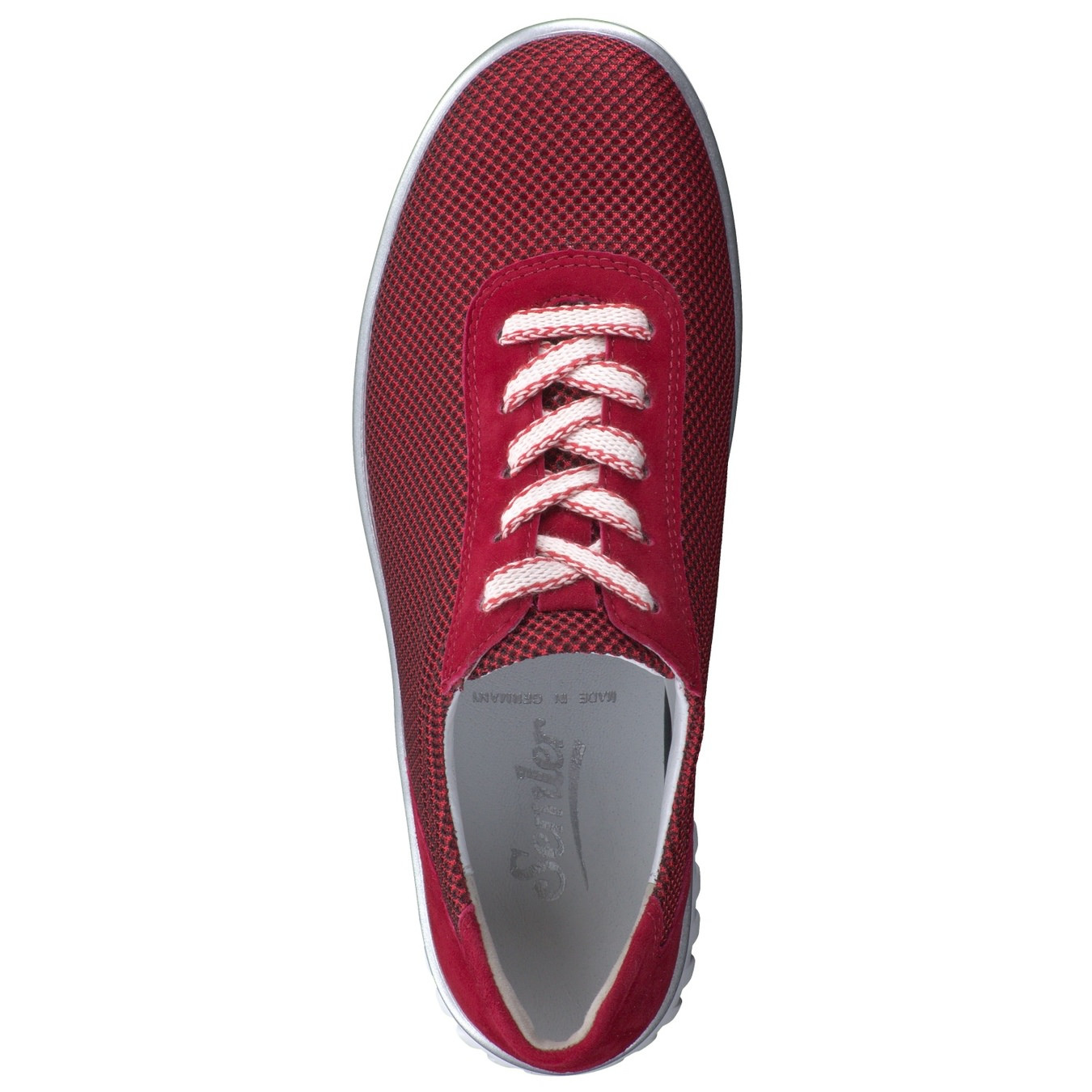 Schnürschuh rot 2661559002107