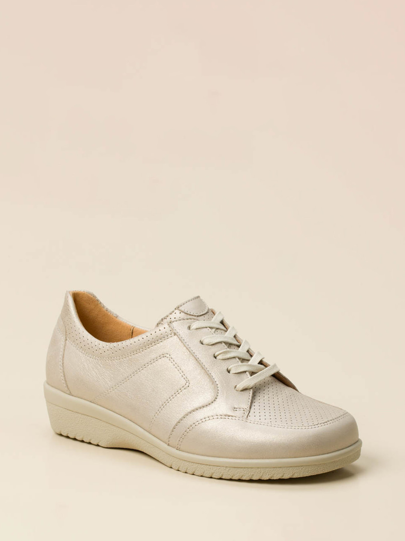 Schnürschuh beige 2693359002I06