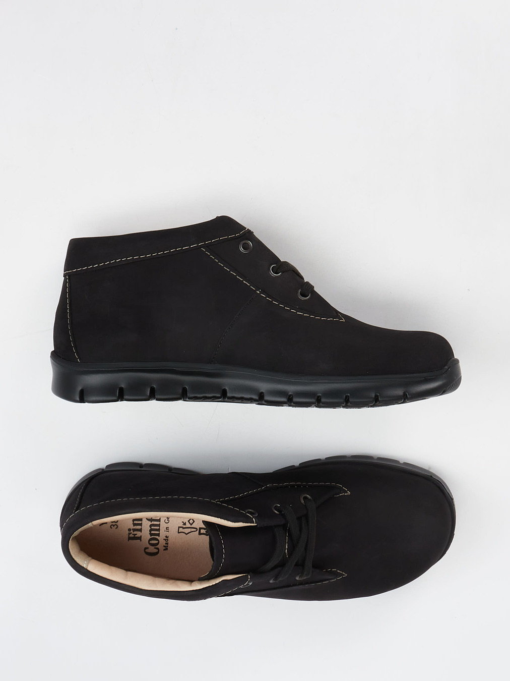 Schnürstiefelette schwarz 2751009011404