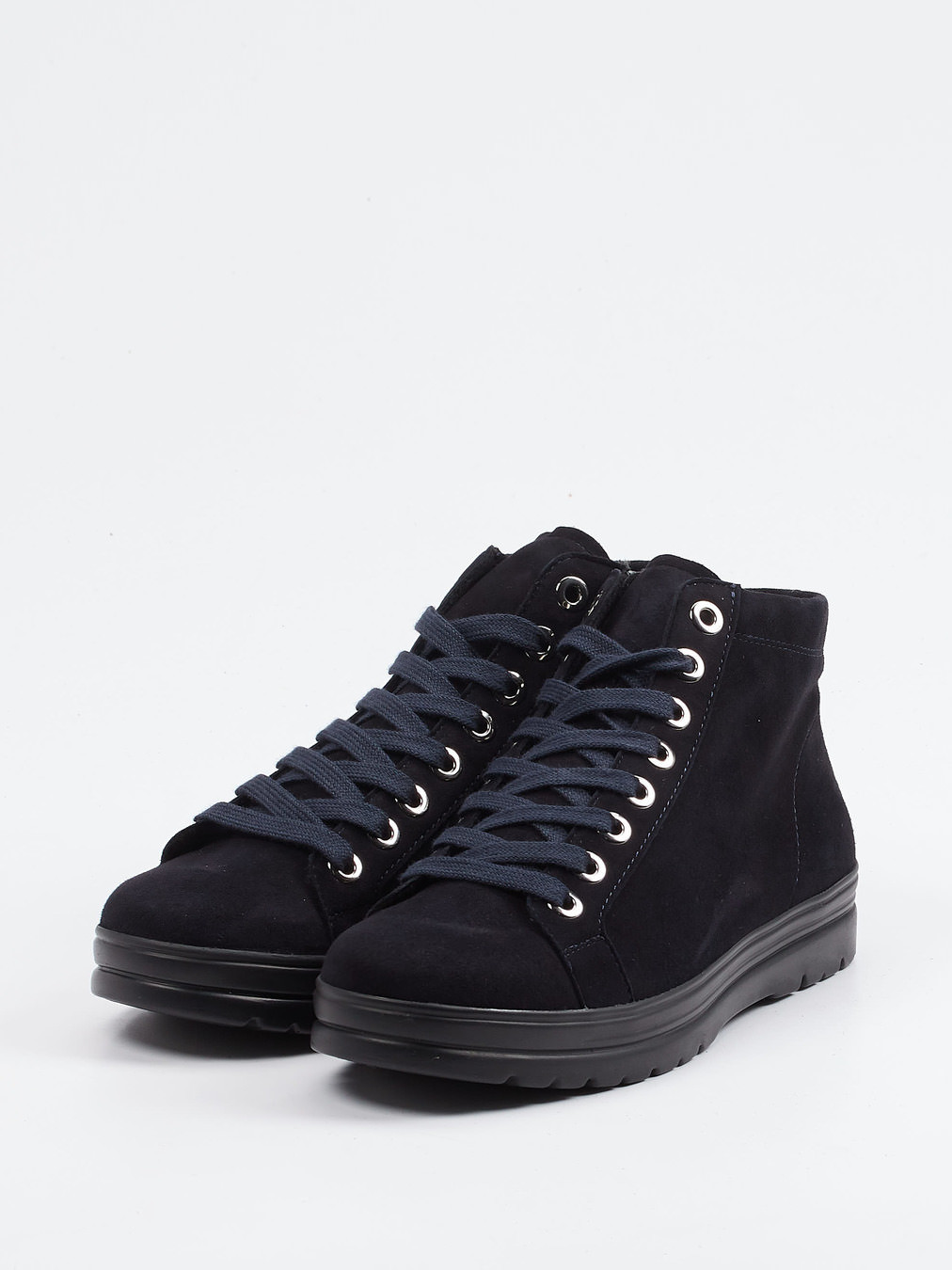 Schnürstiefelette blau 2751109007702