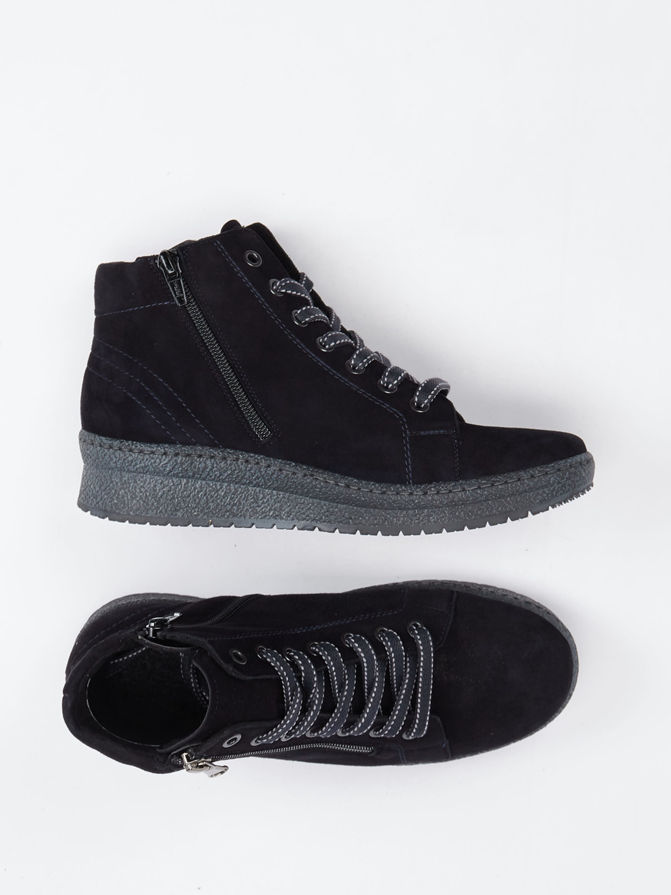 Schnürstiefelette blau 2751109007504