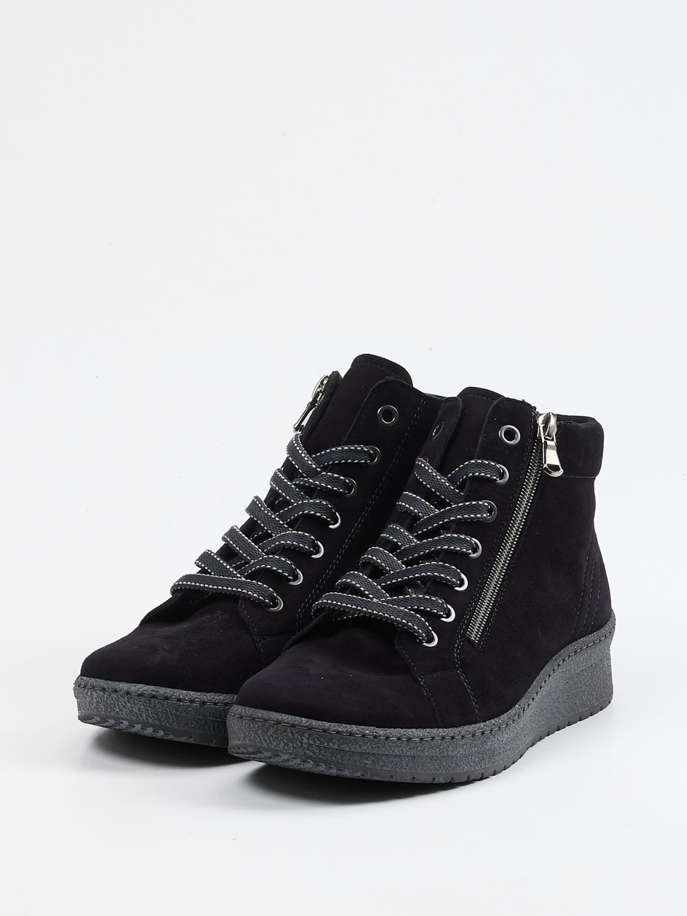 Schnürstiefelette blau 2751109007502