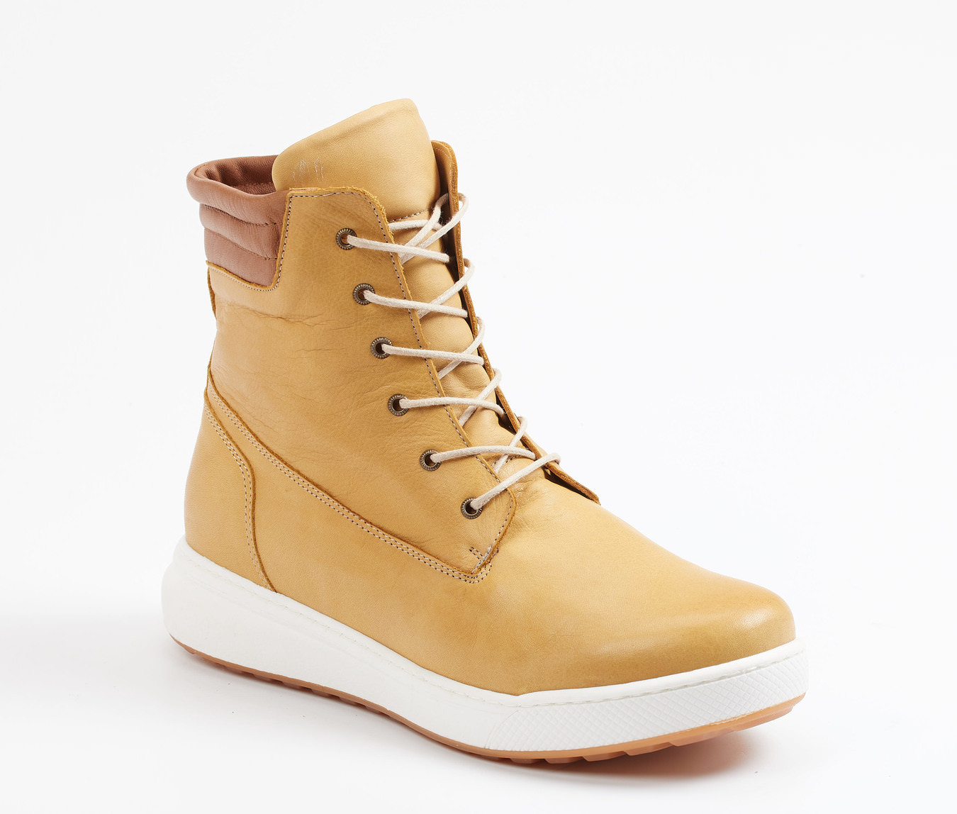 Schnürstiefelette gelb 2751869000406