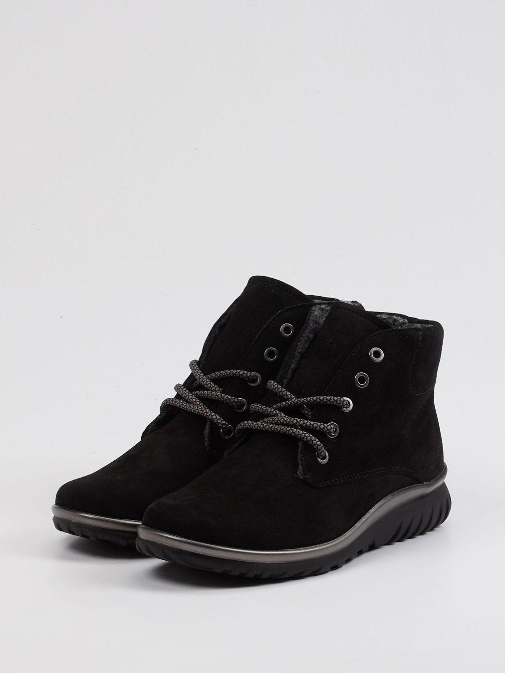 Schnürstiefelette schwarz 2851009012402