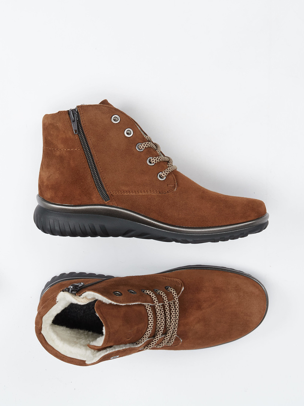 Schnürstiefelette braun 2851289001104