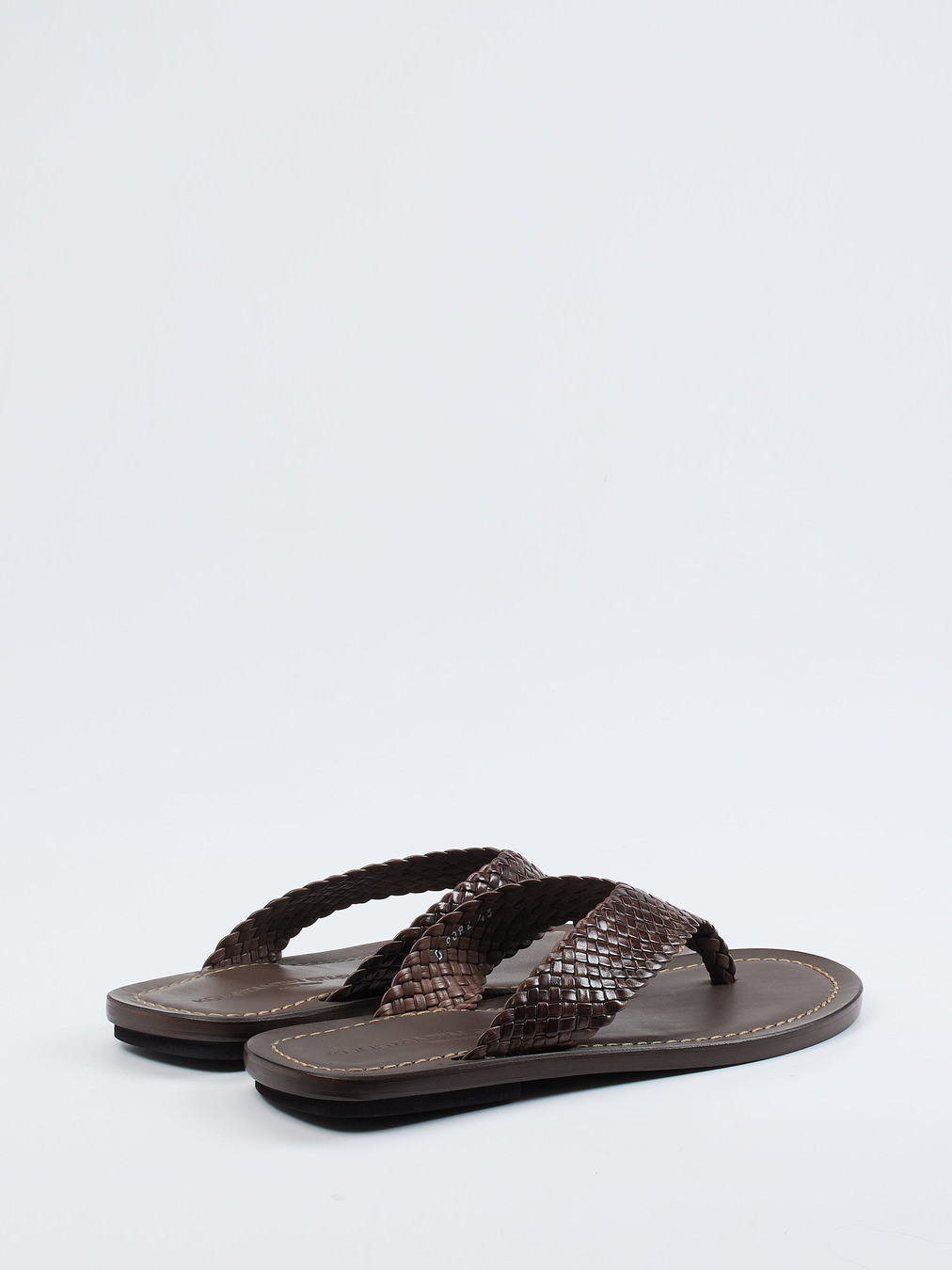 Zehentrenner-Pantolette braun 4100209000503