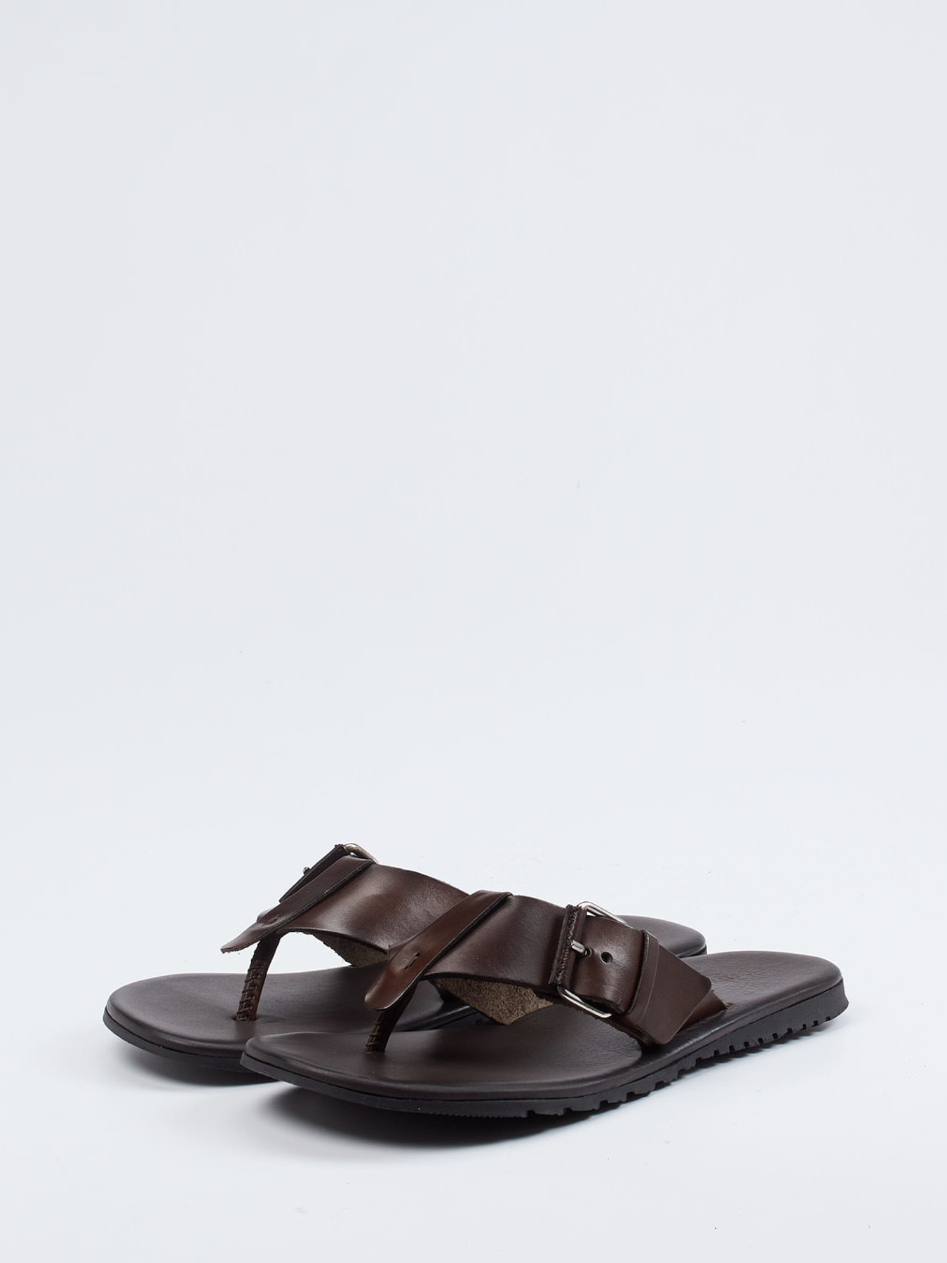 Zehentrenner-Pantolette braun 4101209000902