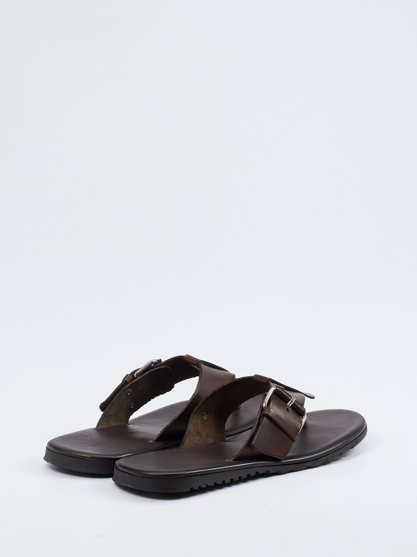 Zehentrenner-Pantolette braun 4101209000903