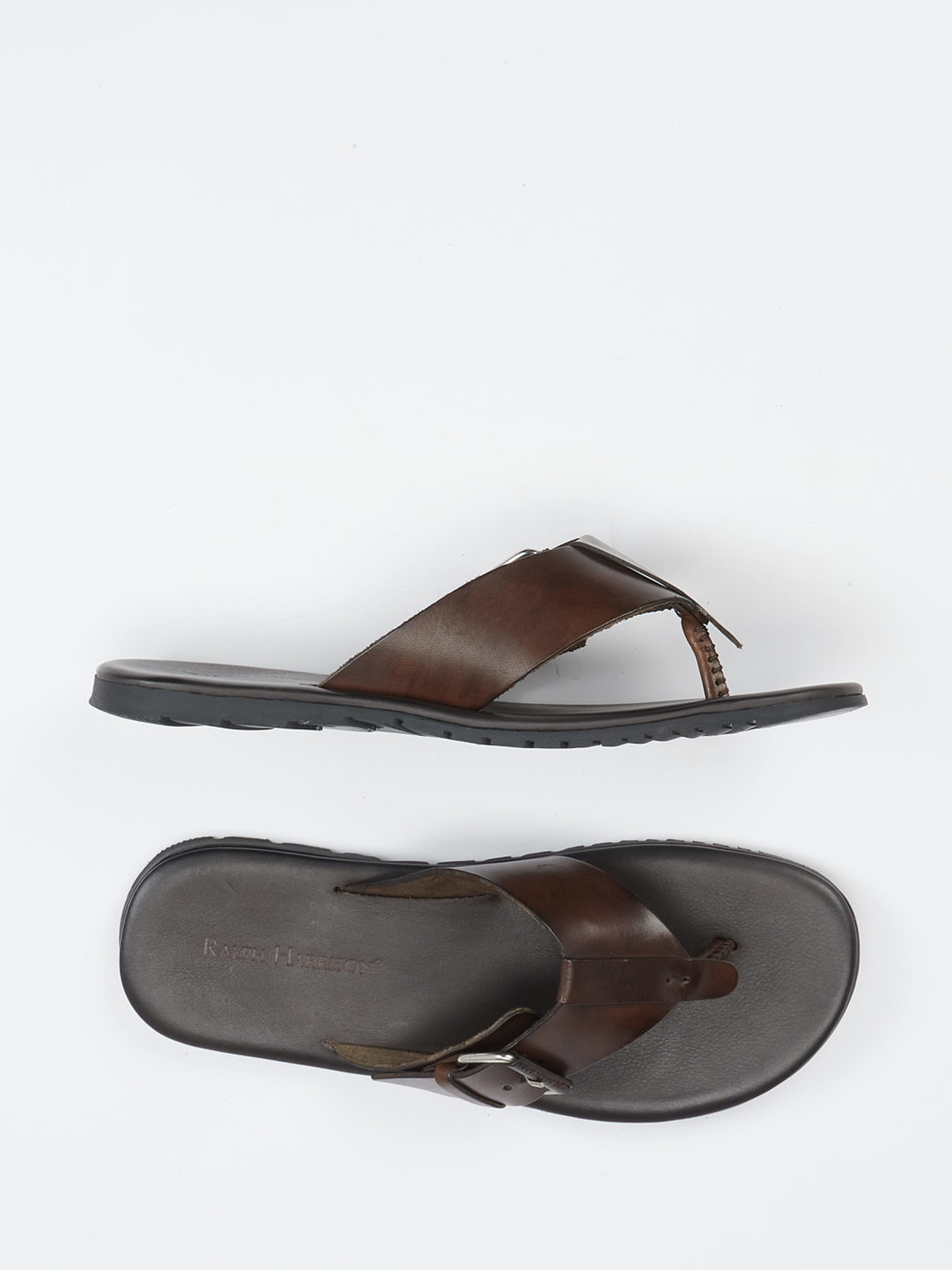 Zehentrenner-Pantolette braun 4101209000904