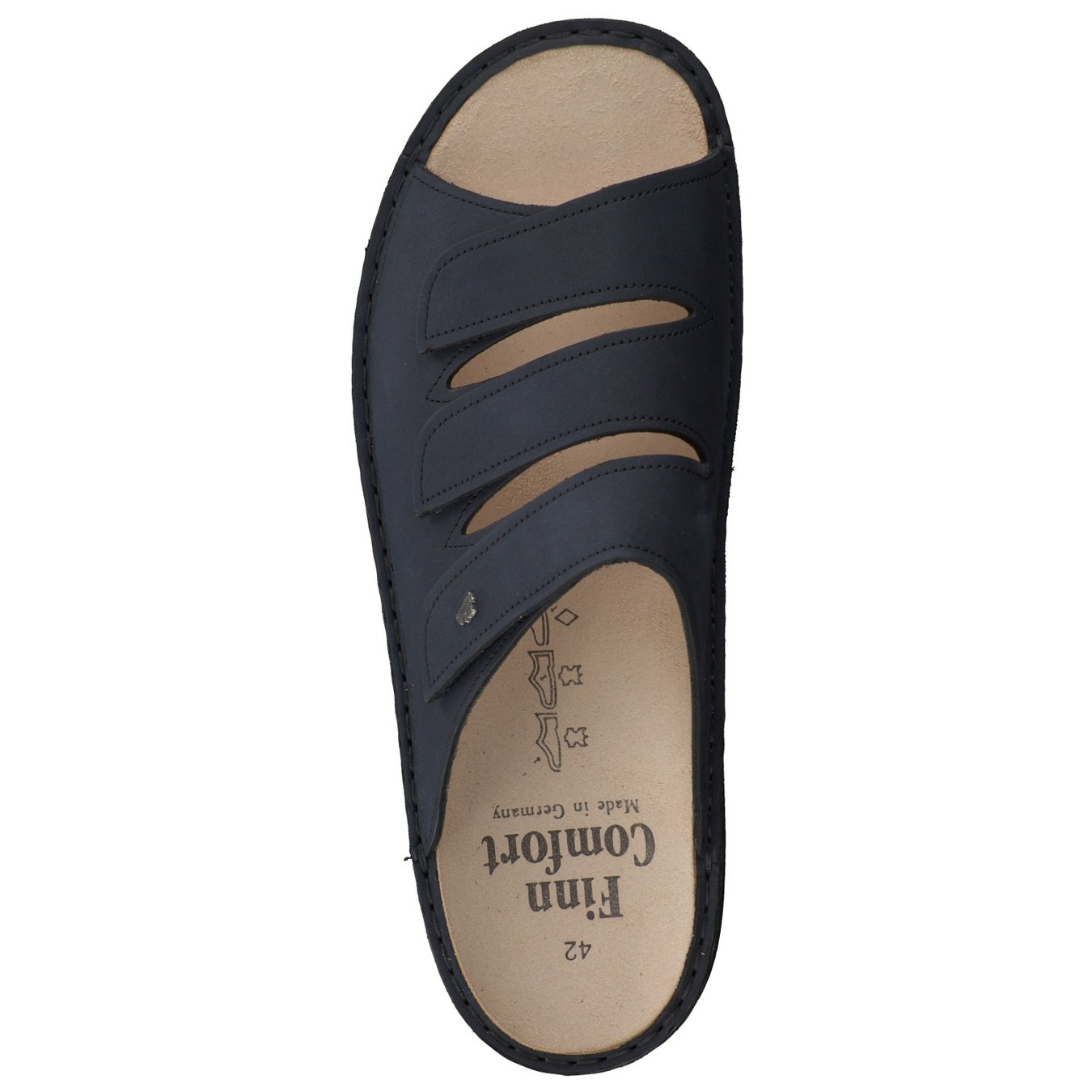 Pantolette KORFU blau 411010900607